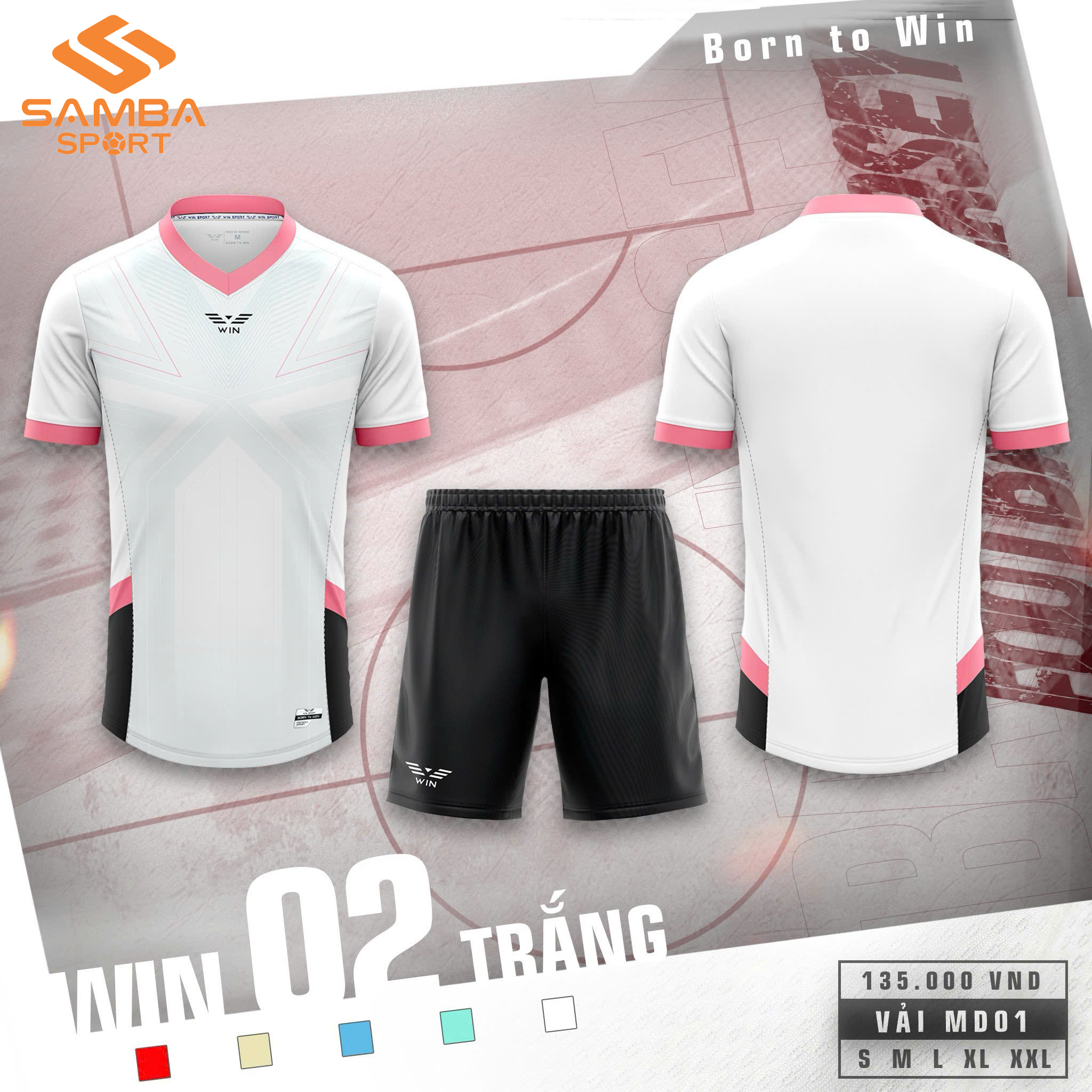 Quần áo bóng đá Win 02