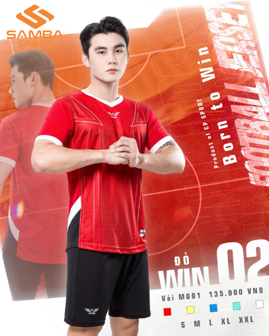 Quần áo bóng đá Win 02
