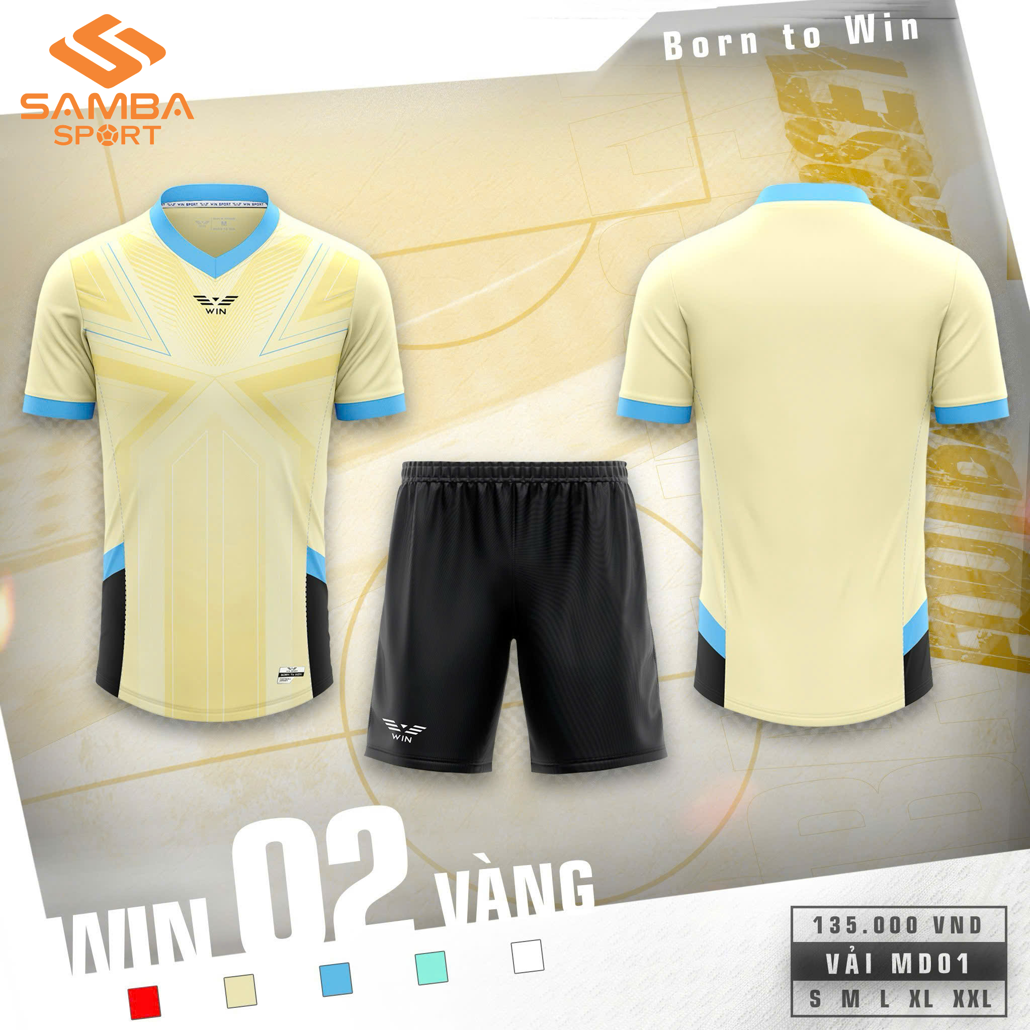 Quần áo bóng đá Win 02