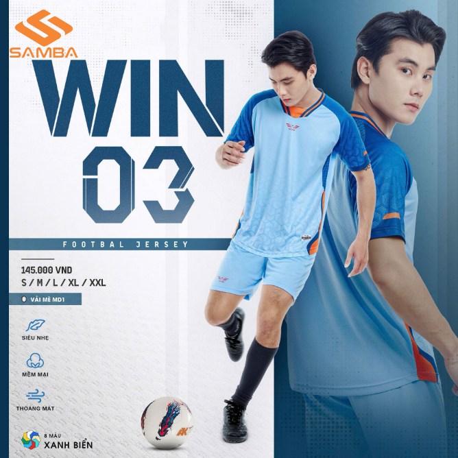 Quần áo bóng đá Win 03