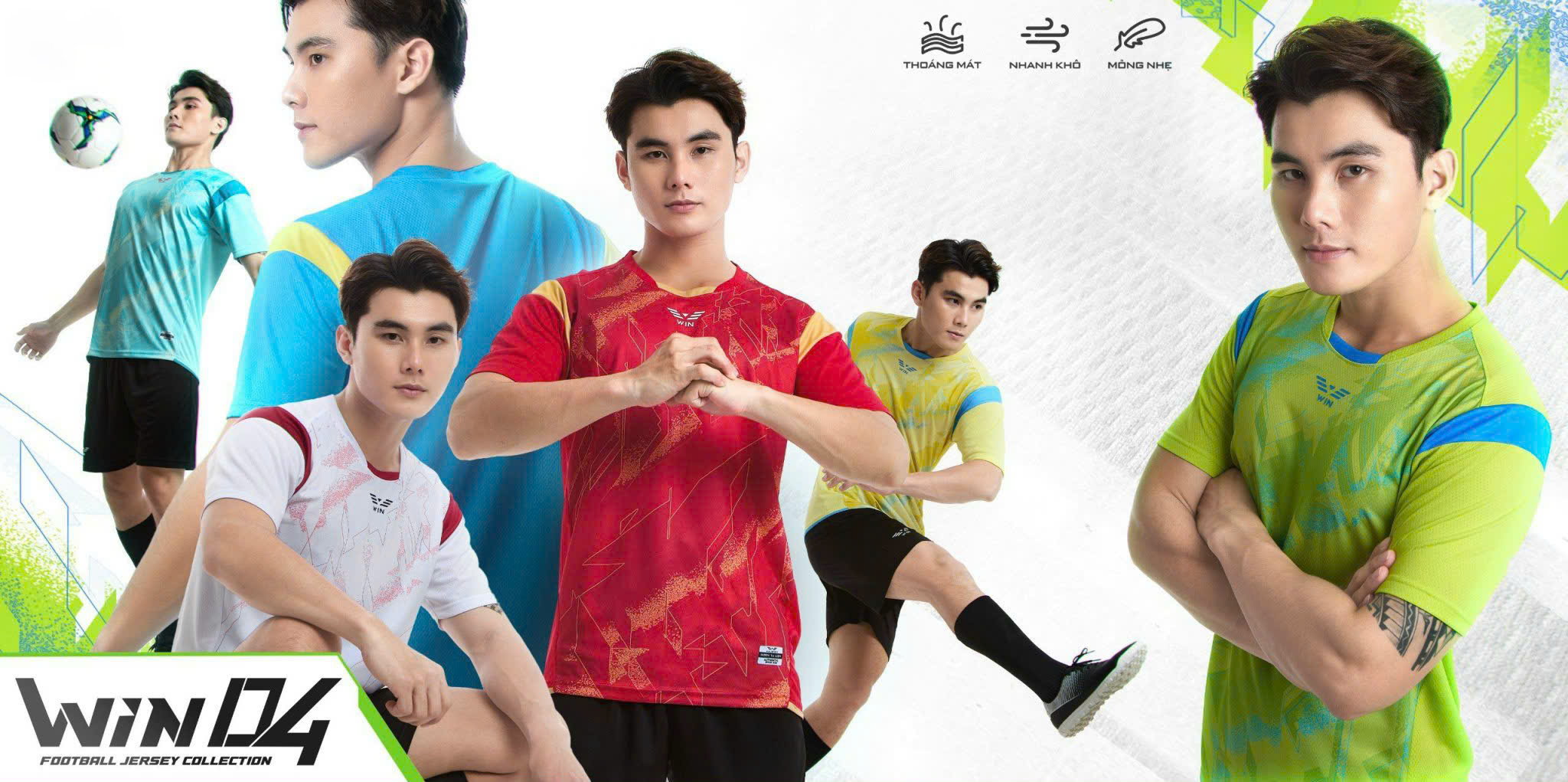 Quần áo bóng đá Win 04