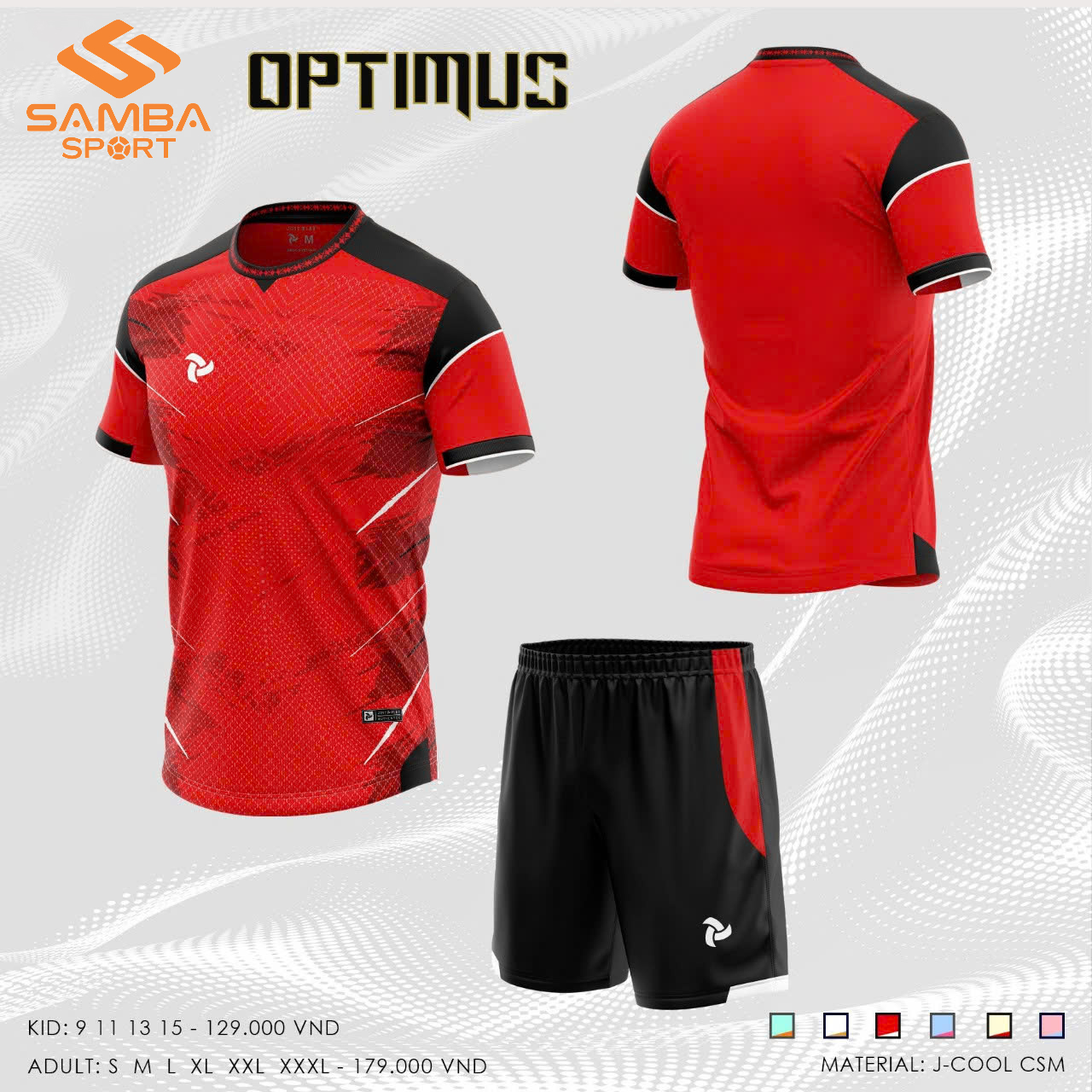 Quần áo bóng đá Justplay Optimus