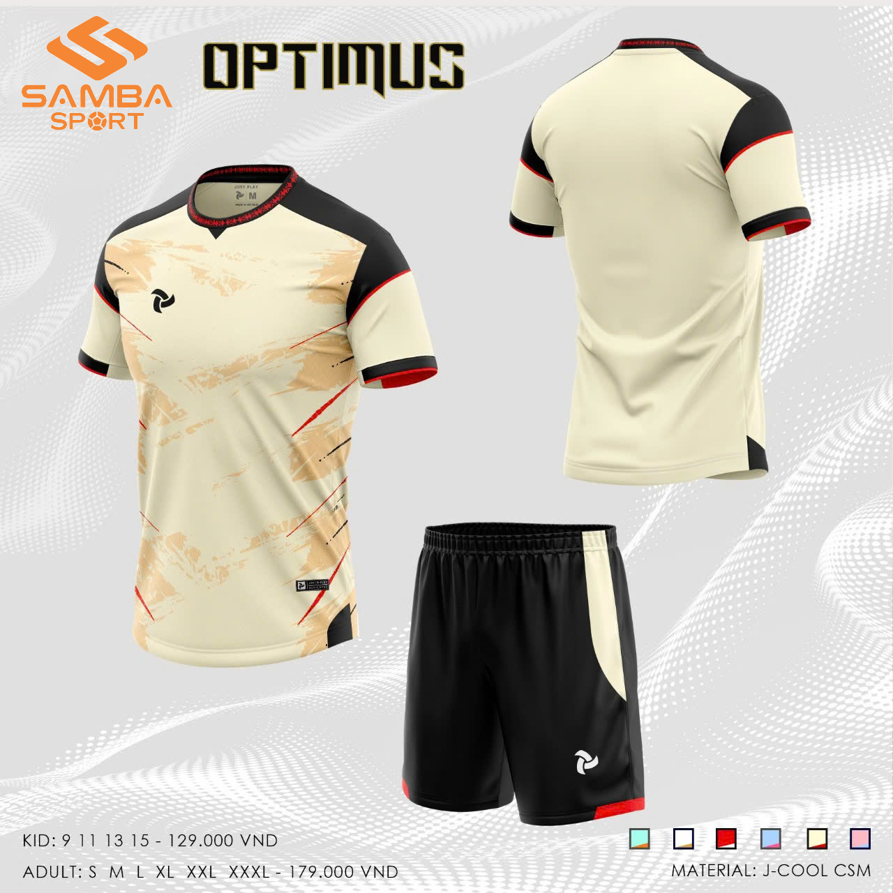 Quần áo bóng đá Justplay Optimus