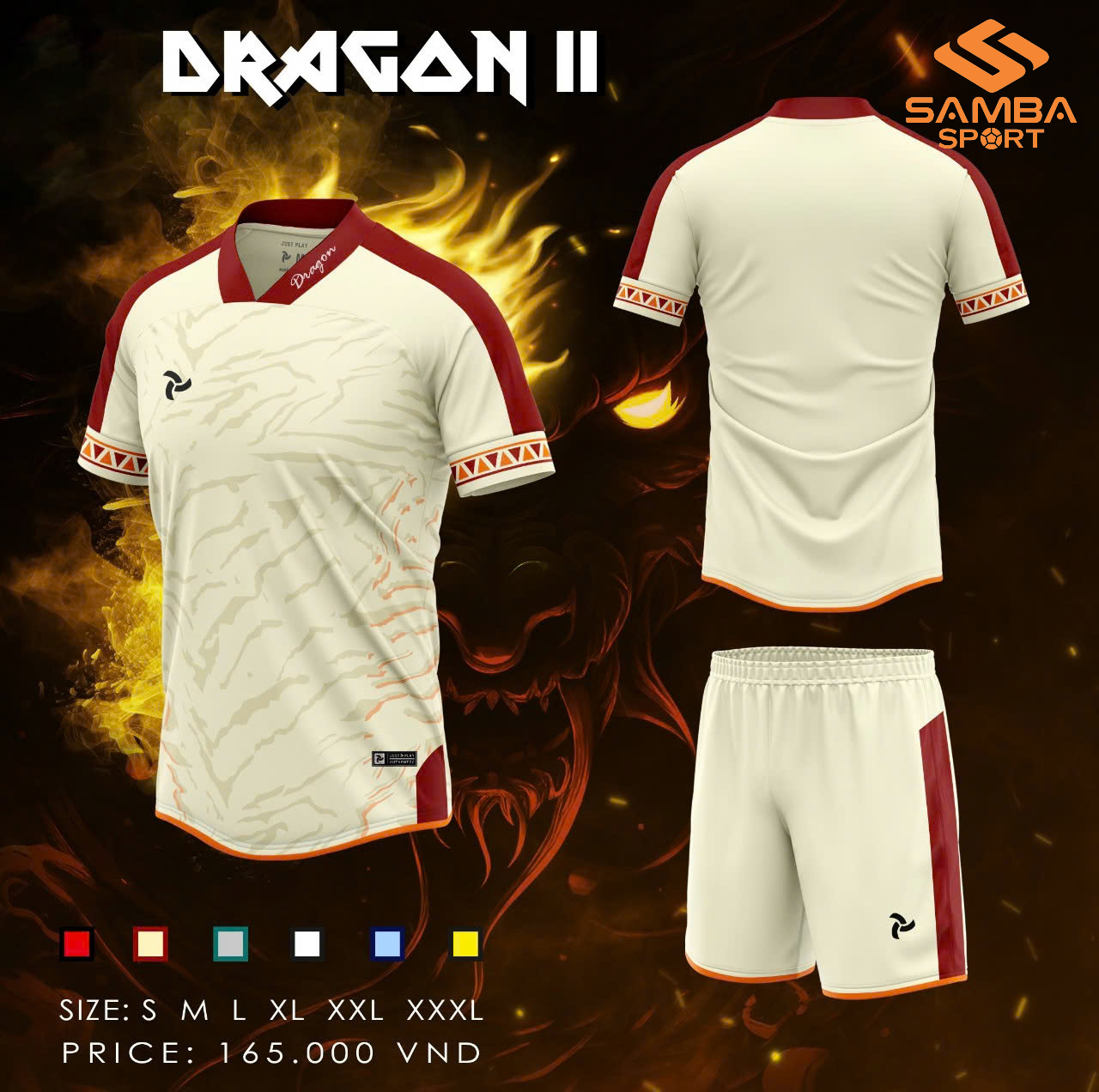 Quần áo bóng đá Justplay DRAGON II