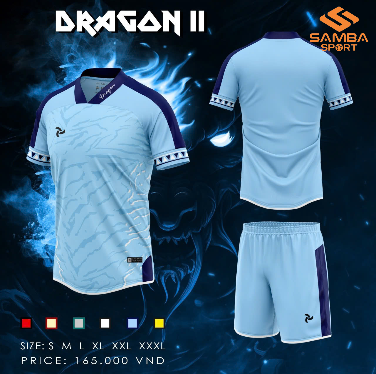 Quần áo bóng đá Justplay DRAGON II