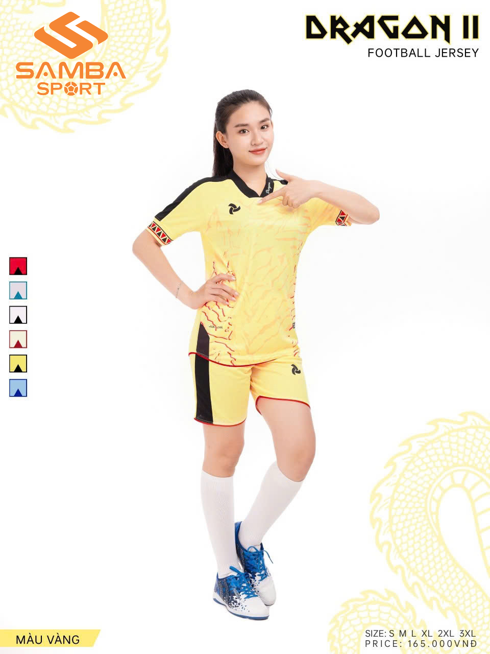 Quần áo bóng đá Justplay DRAGON II