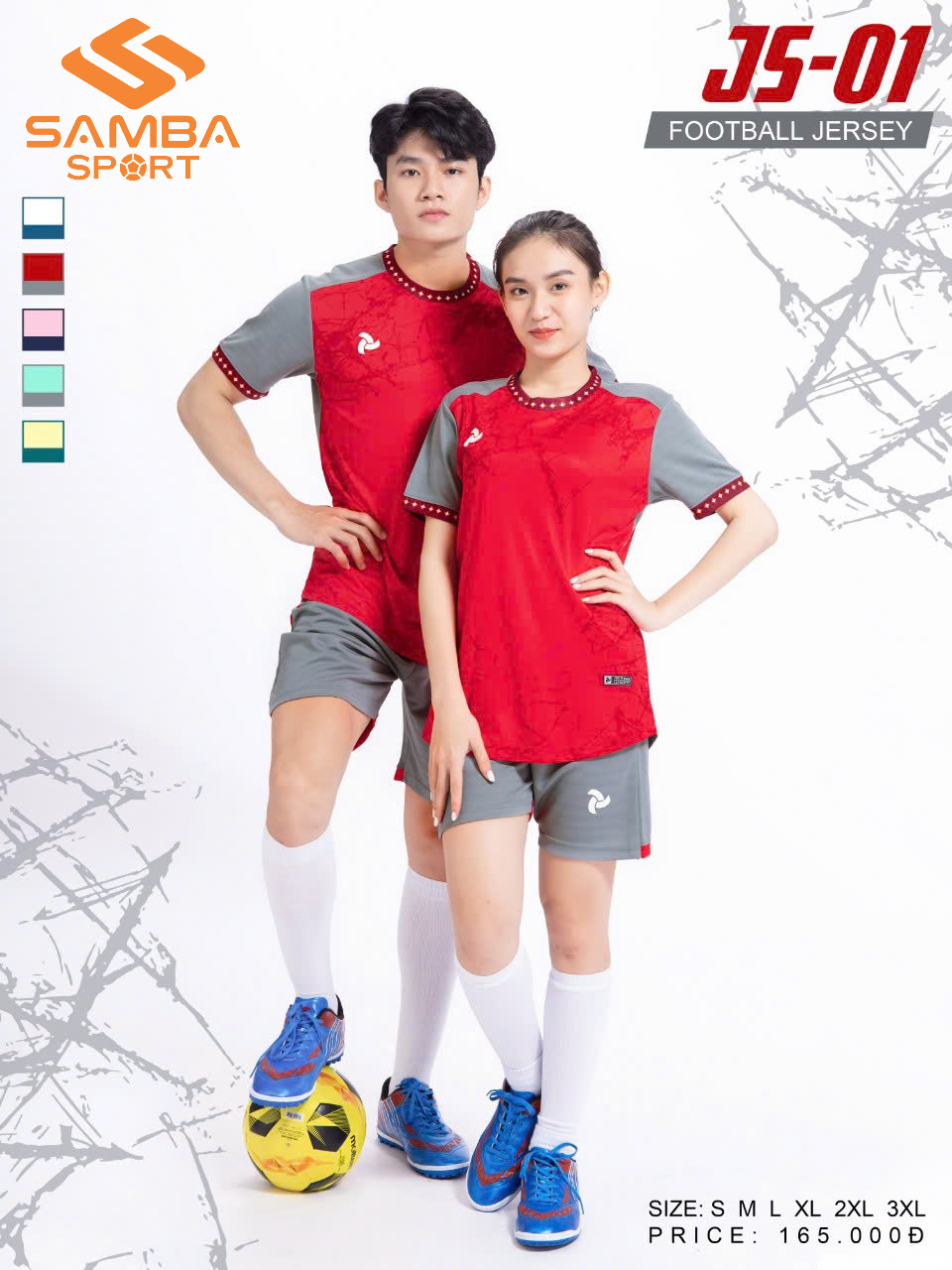 Quần áo bóng đá Justplay JS-01