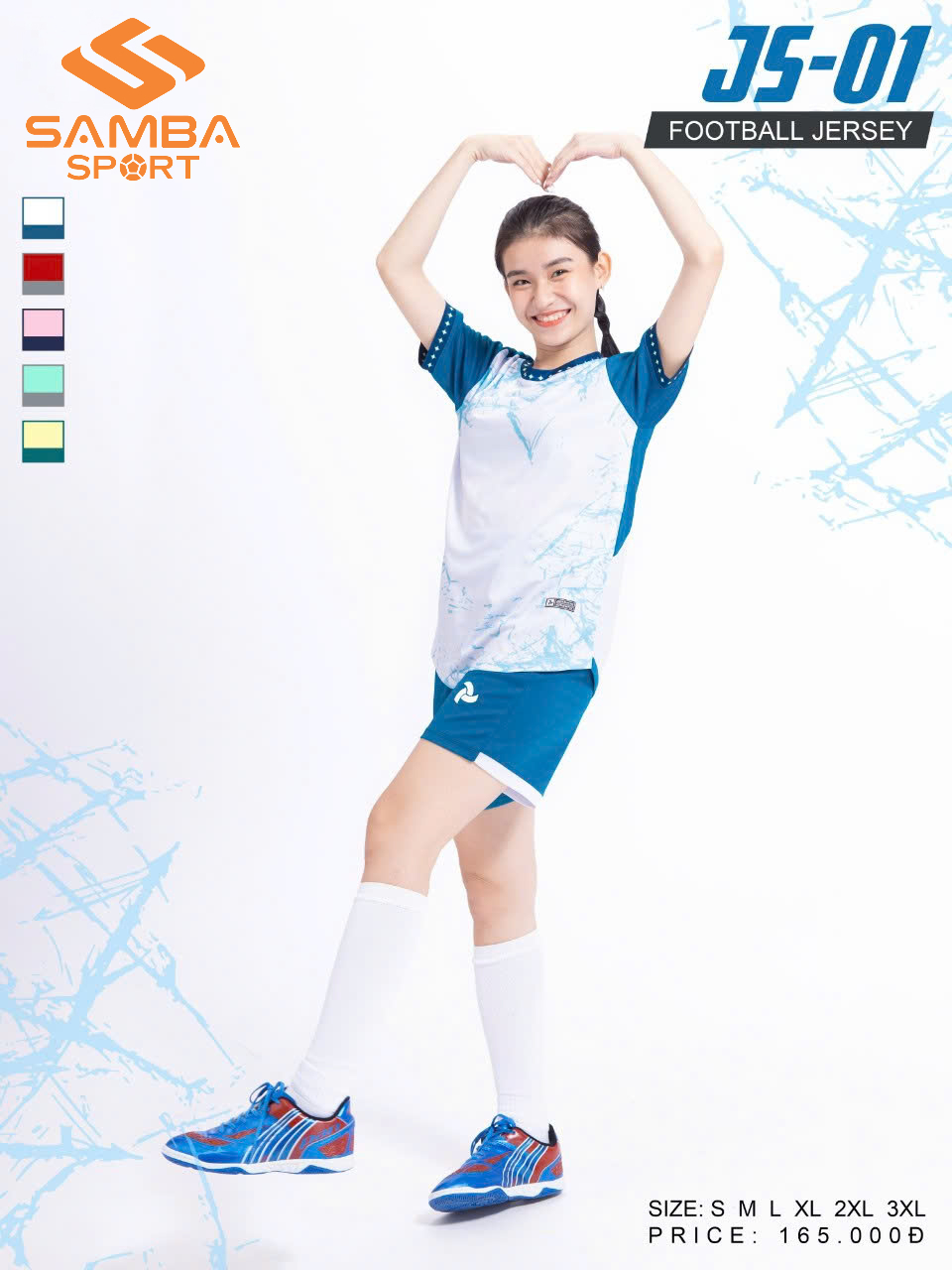 Quần áo bóng đá Justplay JS-01