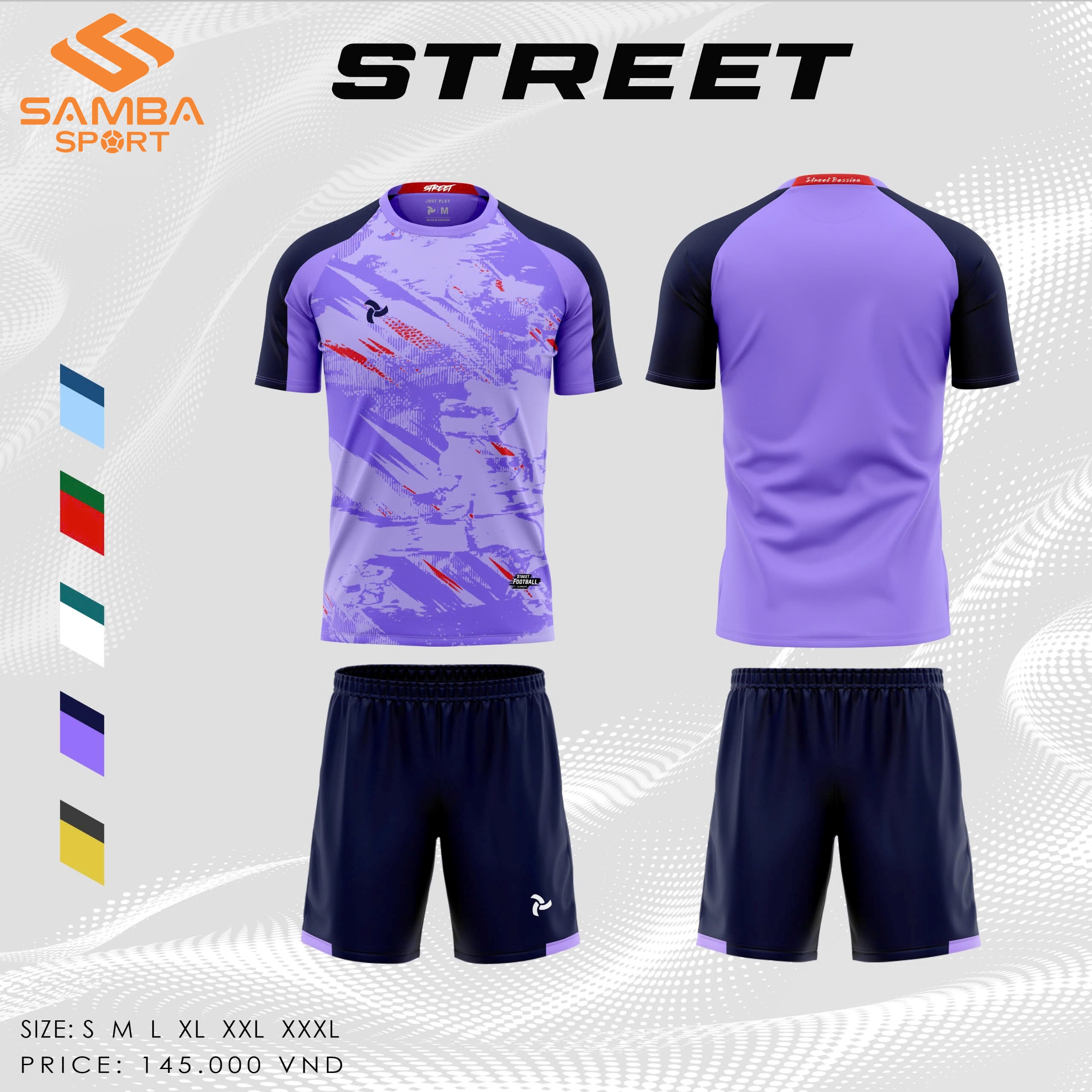 Quần áo bóng đá Justplay STREET
