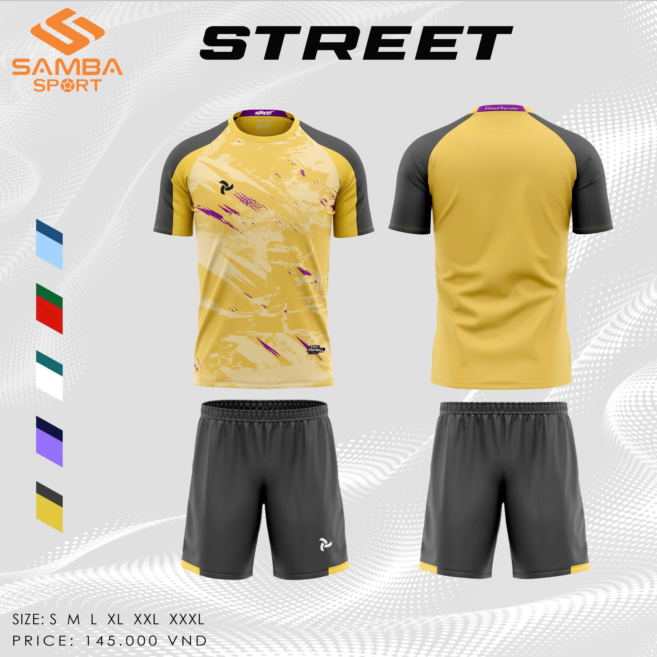 Quần áo bóng đá Justplay STREET