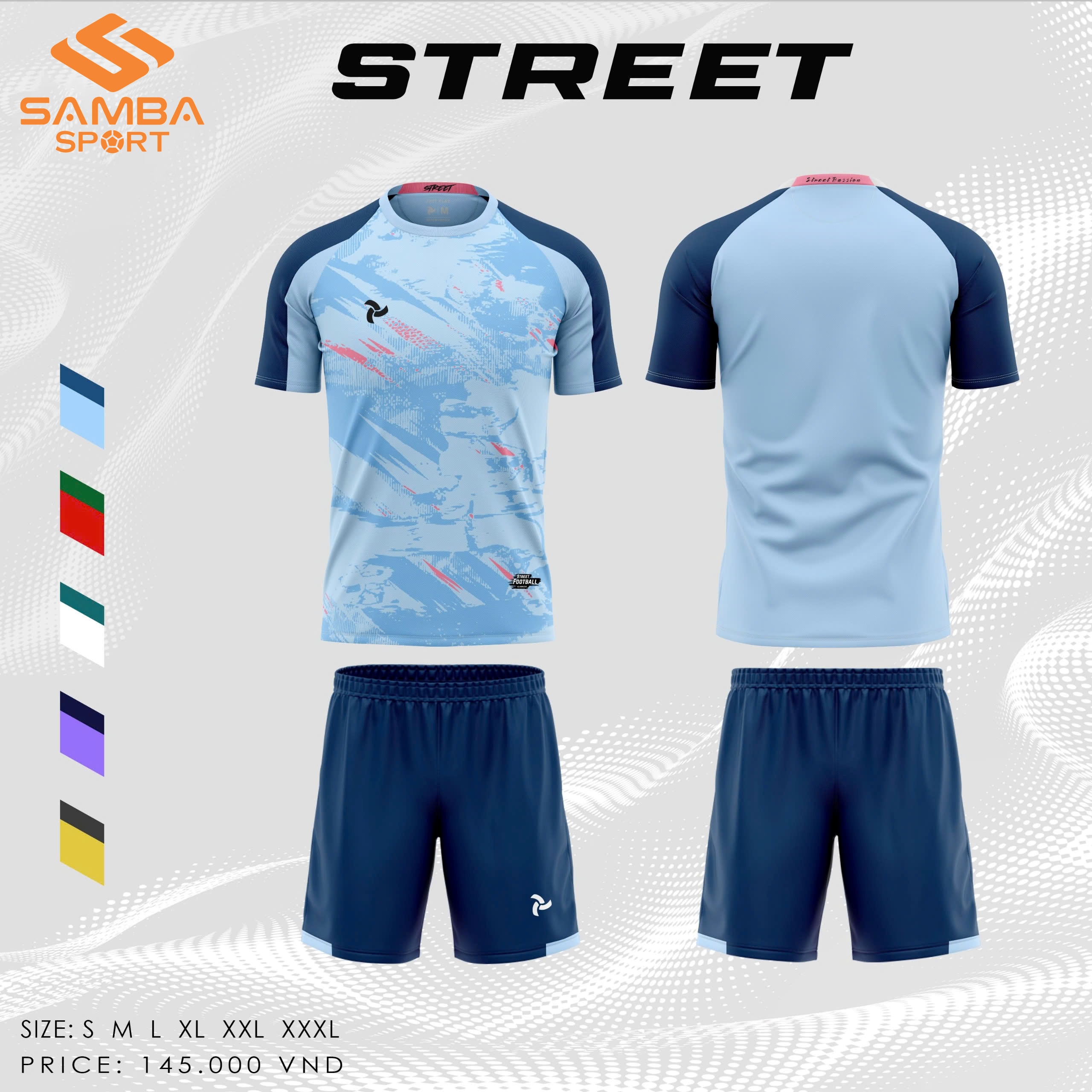 Quần áo bóng đá Justplay STREET