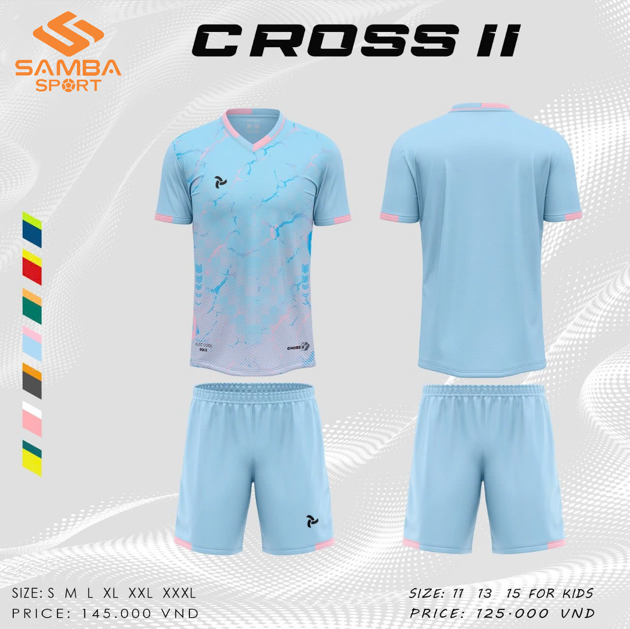 Quần áo bóng đá Justplay CROSS II