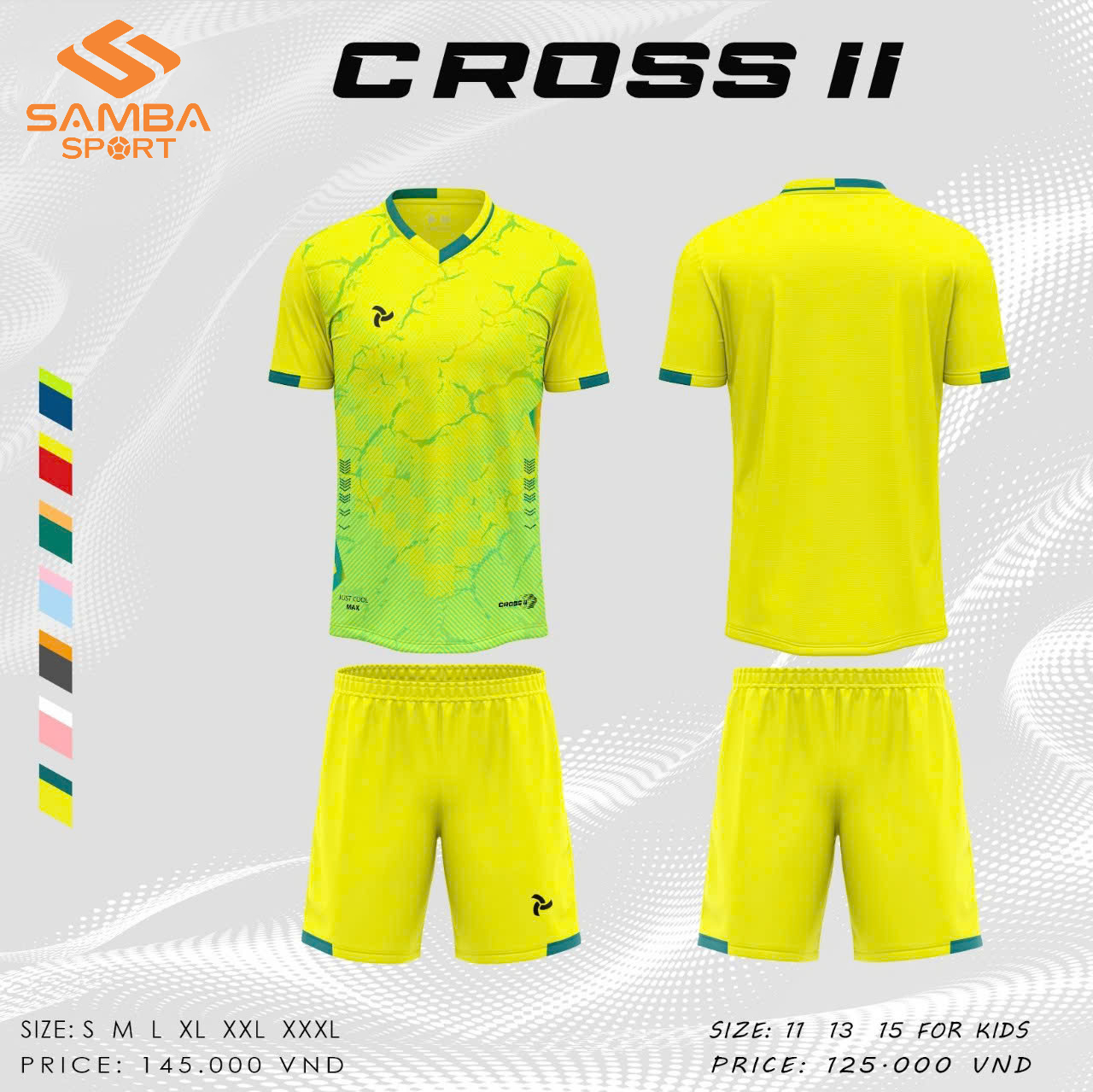 Quần áo bóng đá Justplay CROSS II