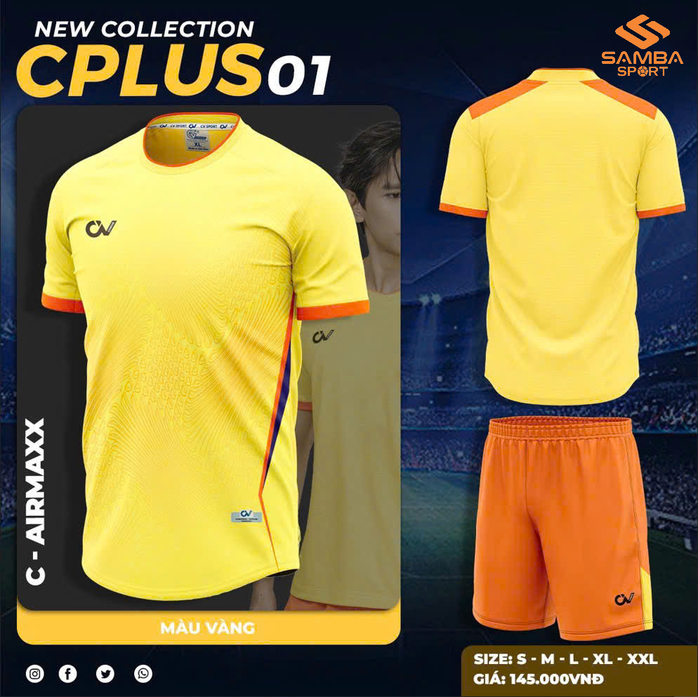 Quần áo bóng đá CV Cplus 01