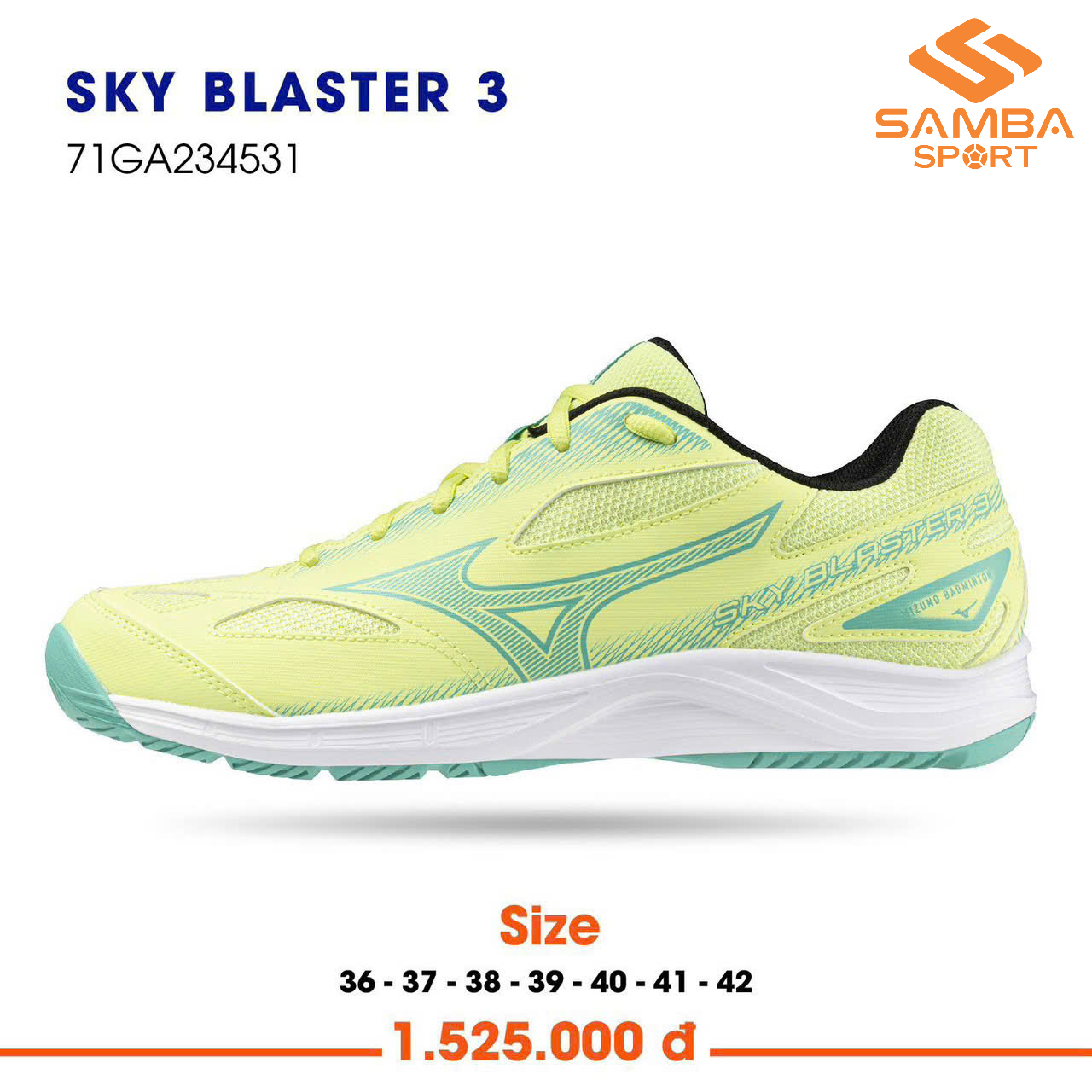 Giày cầu lông Mizuno Sky Blaster 3