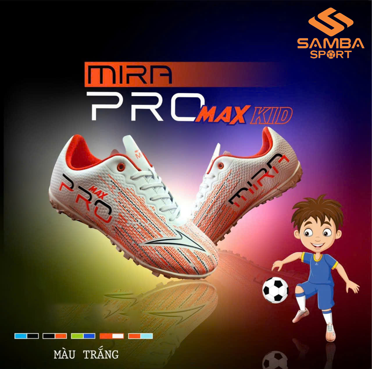 Giày bóng đá trẻ em Mira Pro Max