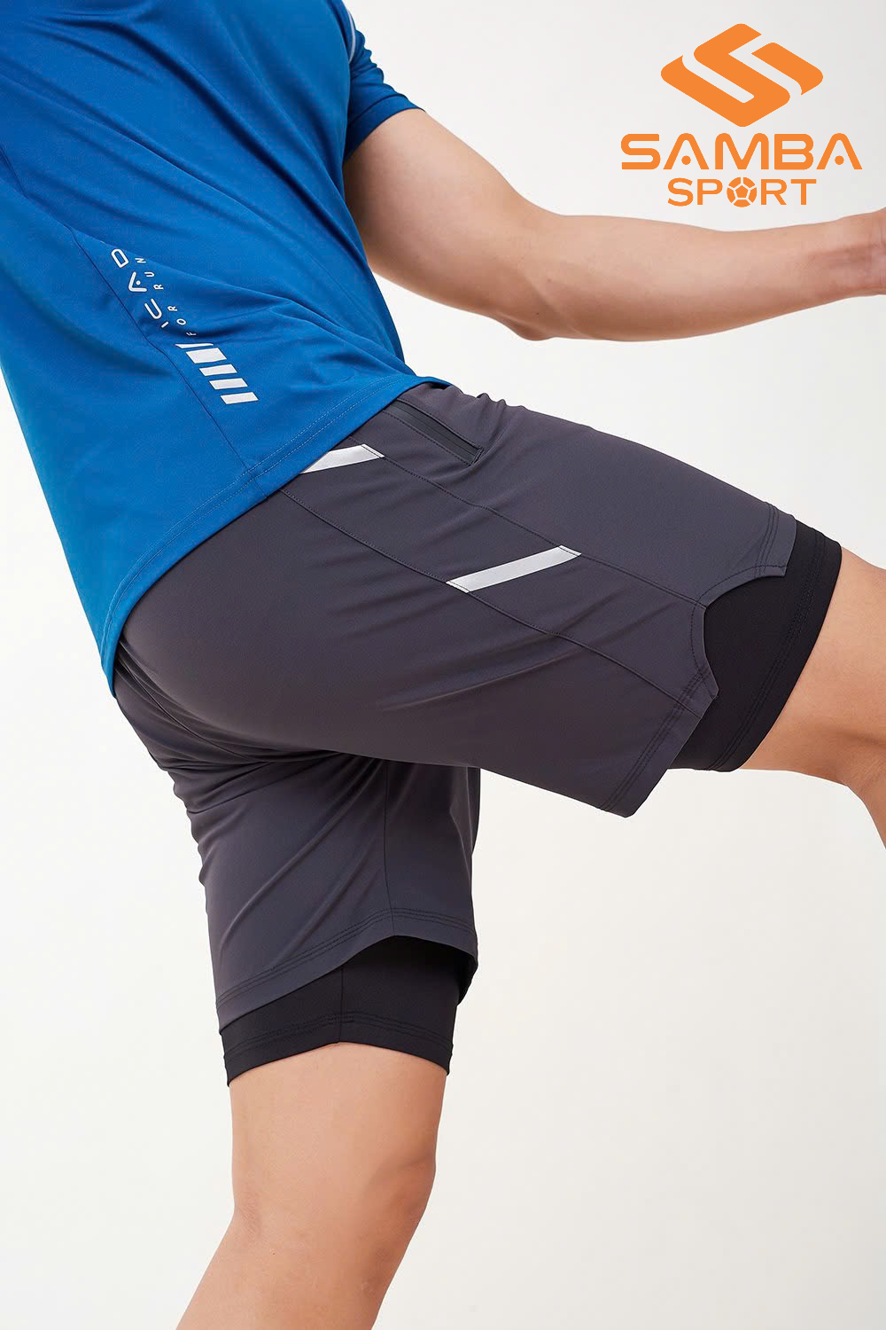 Quần đùi nam Icado 2 lớp 11286 AT14