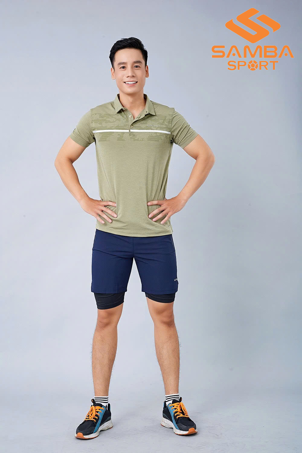 Quần đùi nam Icado 2 lớp AT14