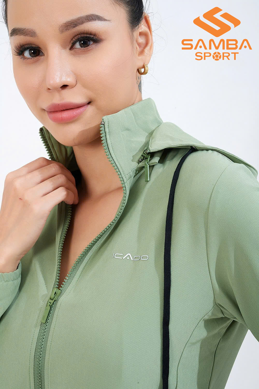 Áo khoác nón rời Icado AT6