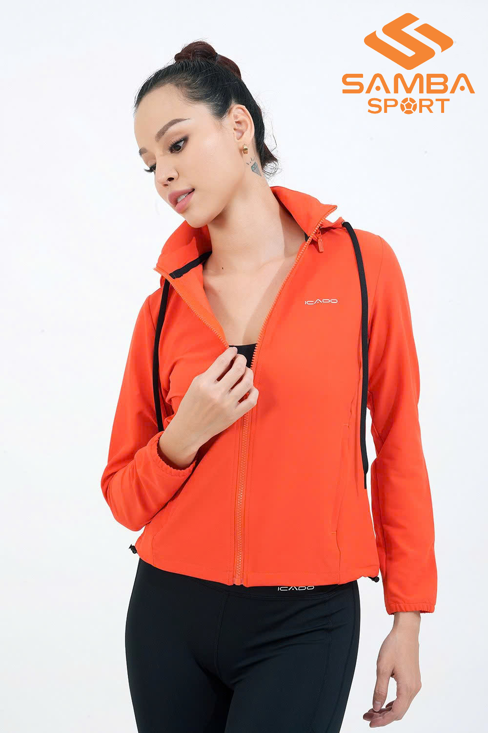 Áo khoác nón rời Icado AT6