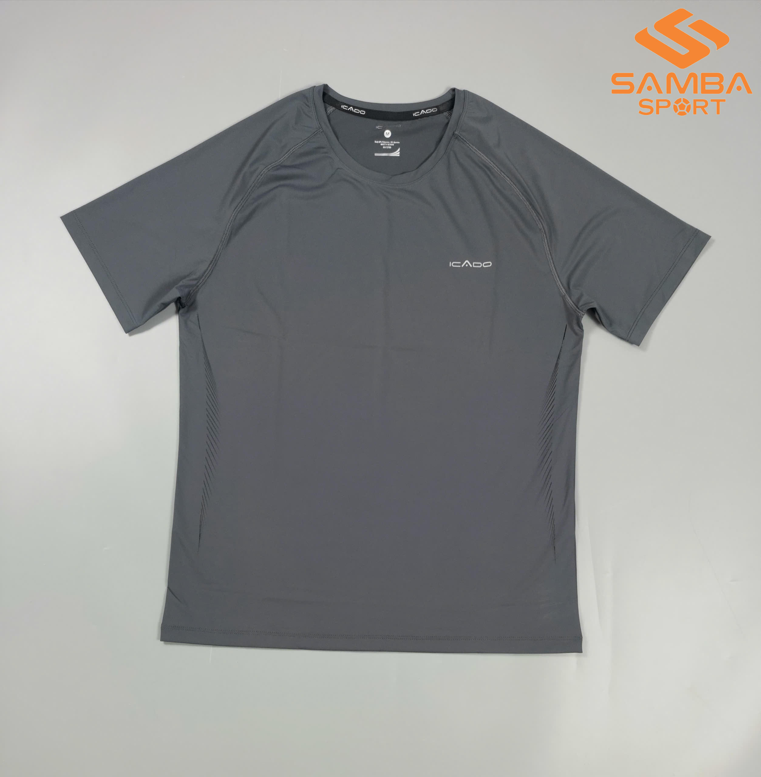 Áo cổ tròn nam Icado 24059 AT43