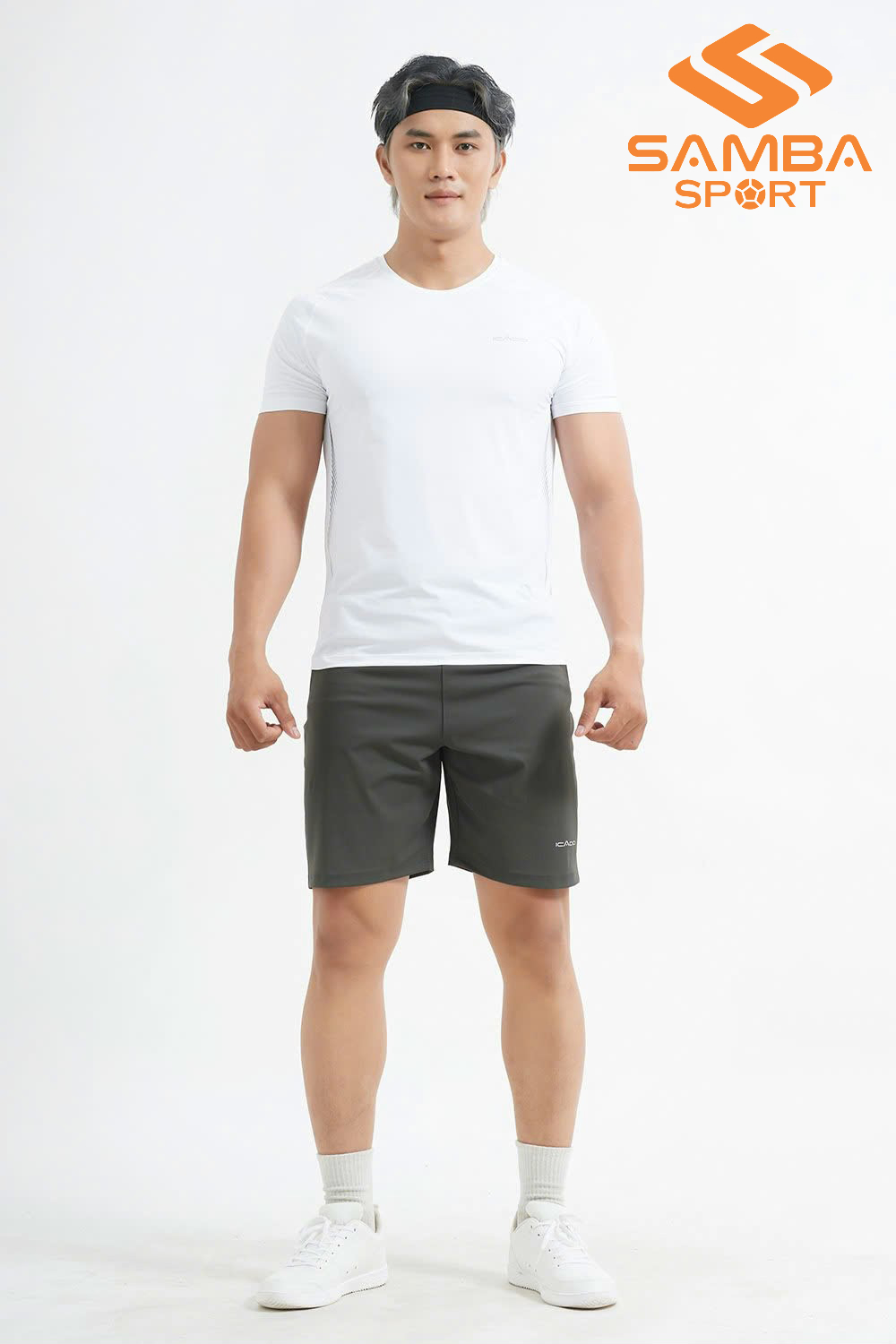 Áo cổ tròn nam Icado AT43