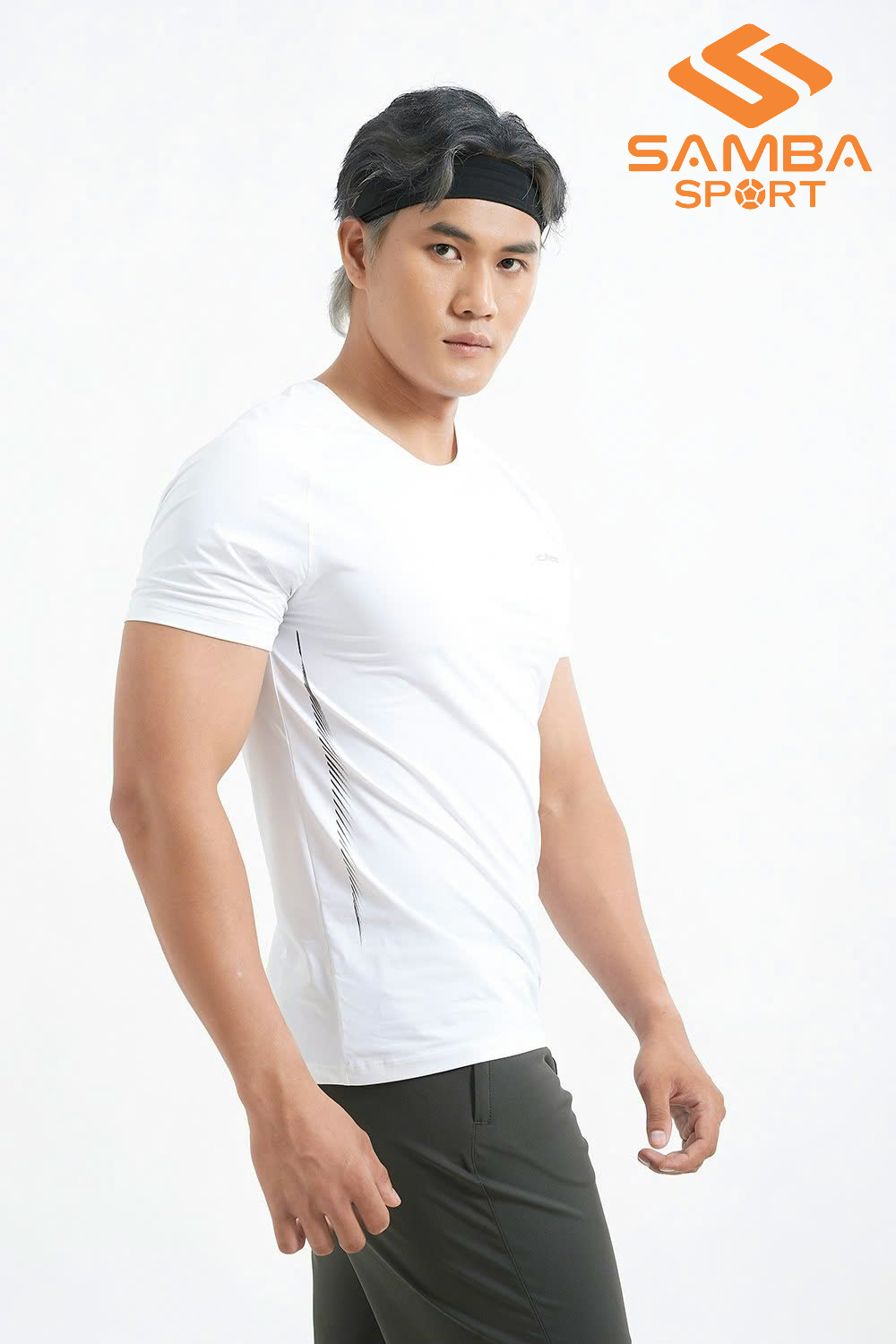 Áo cổ tròn nam Icado 24059 AT43