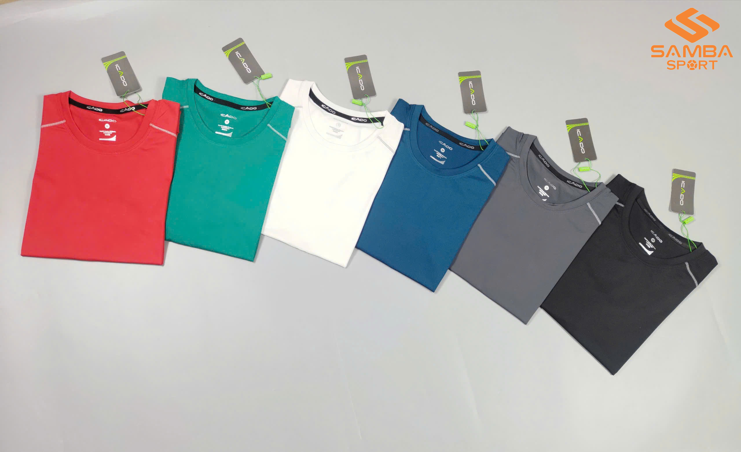 Áo cổ tròn nam Icado AT39