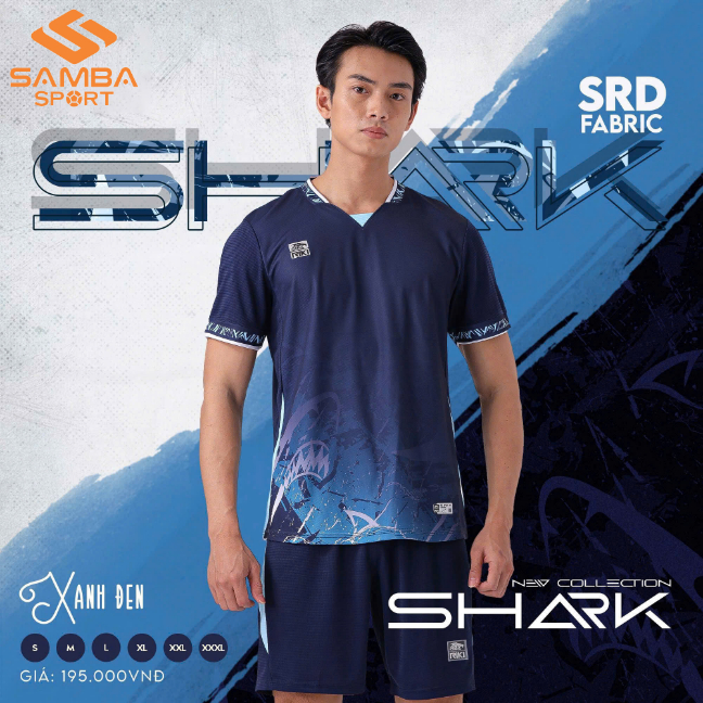 Quần áo bóng đá Riki Shark