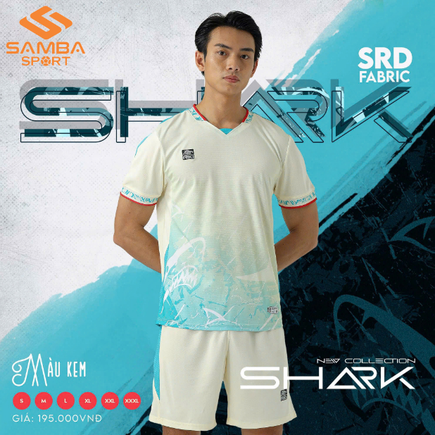 Quần áo bóng đá Riki Shark