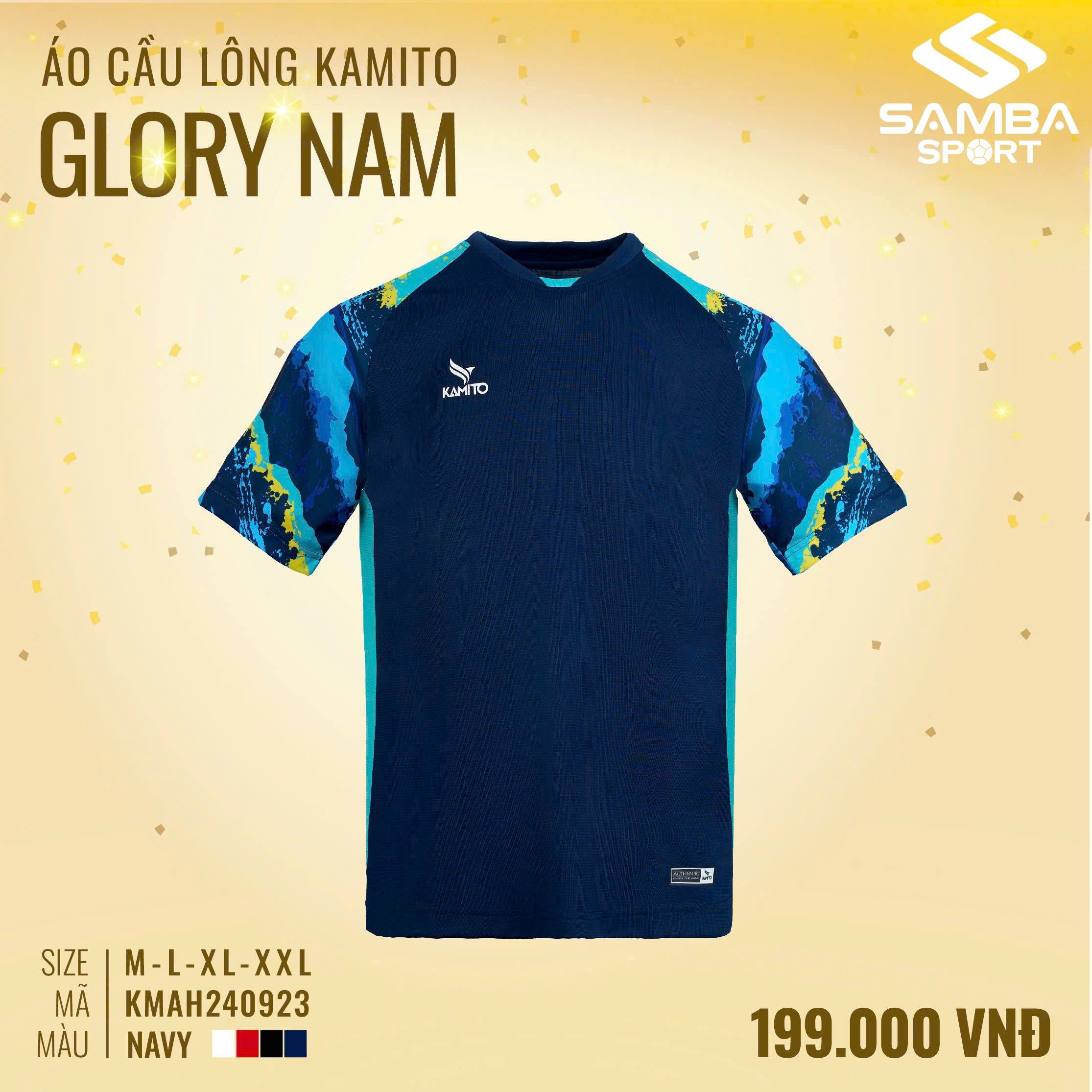 Áo thể thao nam Kamito Glory