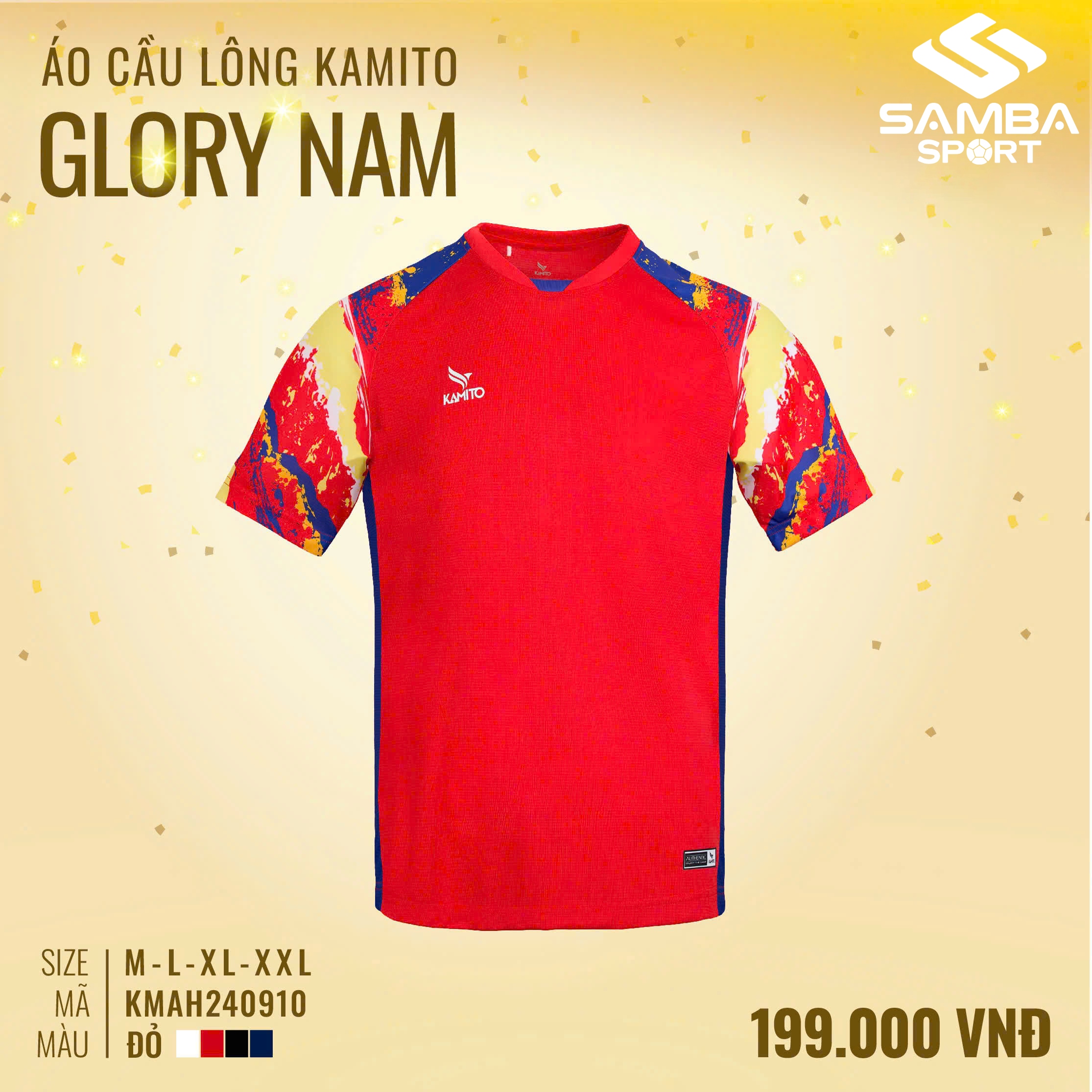 Áo thể thao nam Kamito Glory