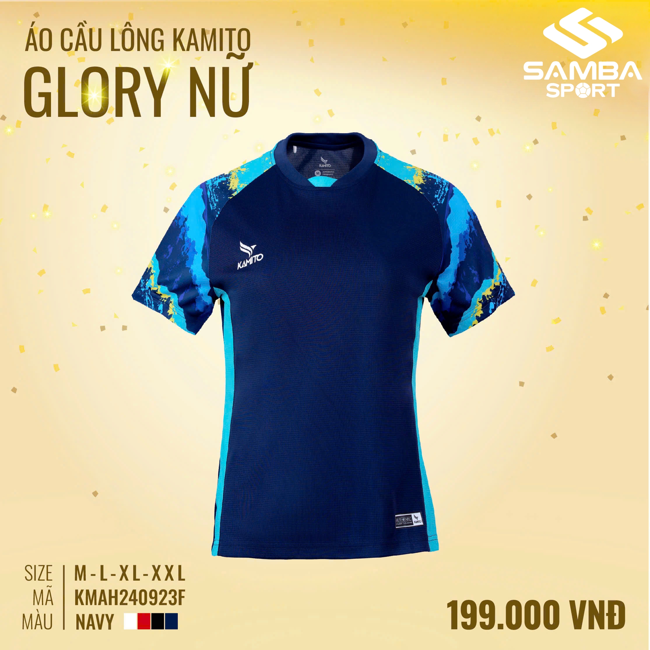 Áo thể thao nữ Kamito Glory