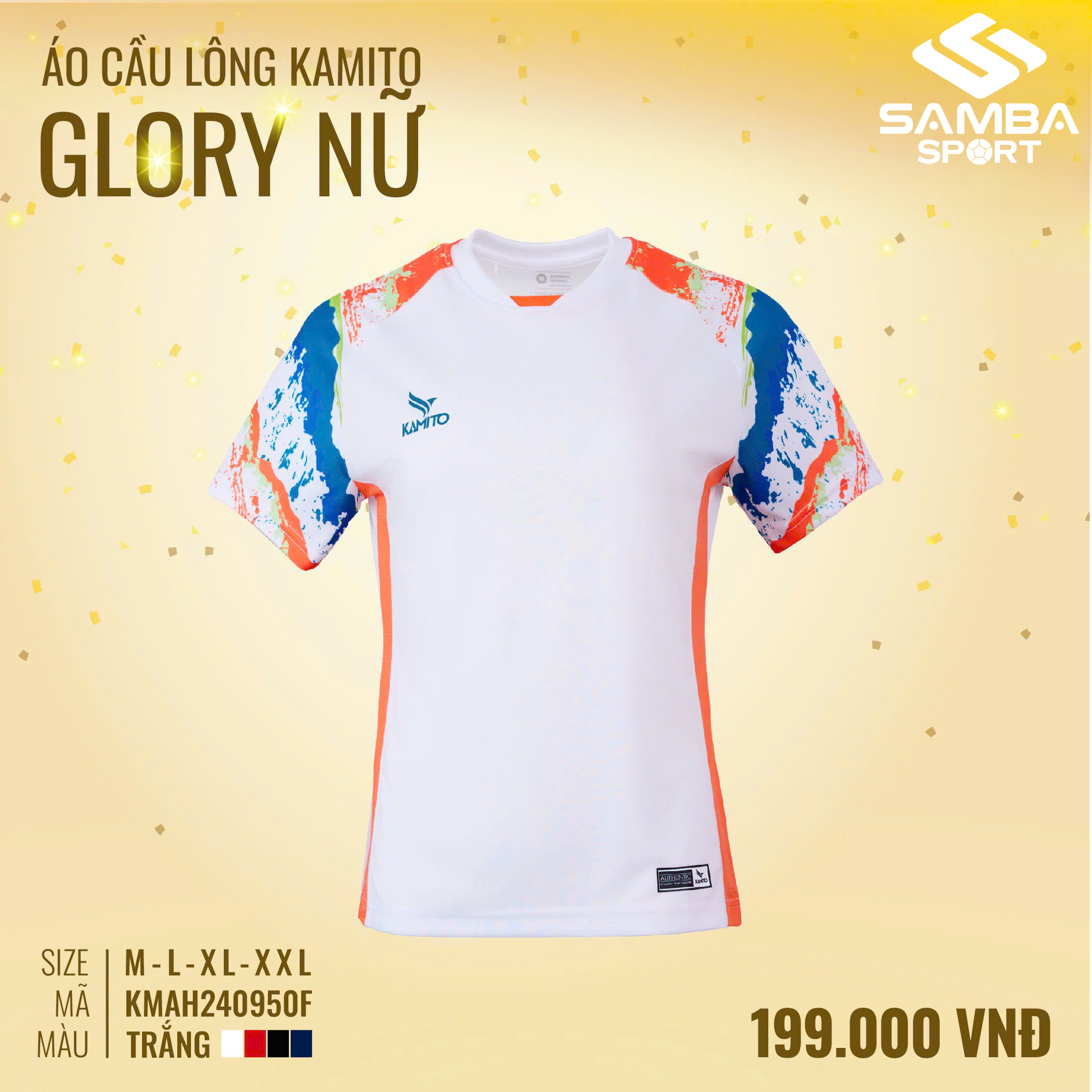 Áo thể thao nữ Kamito Glory