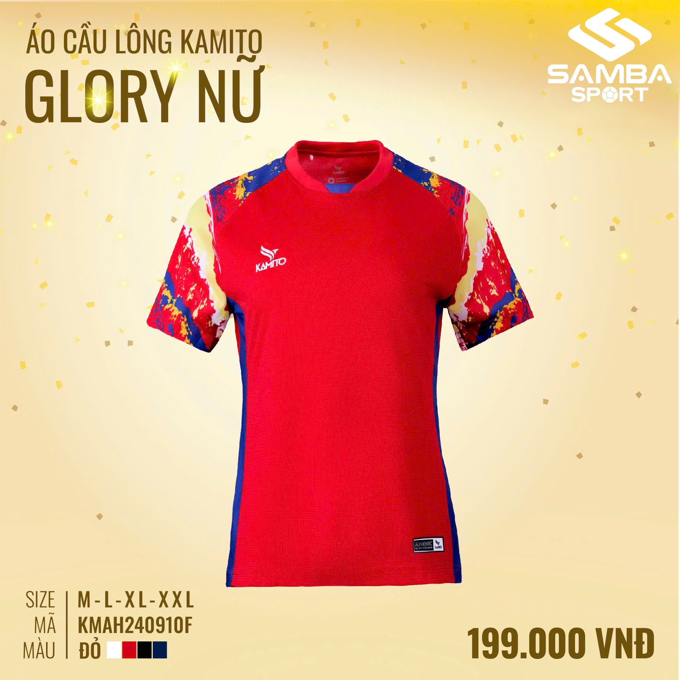 Áo thể thao nữ Kamito Glory