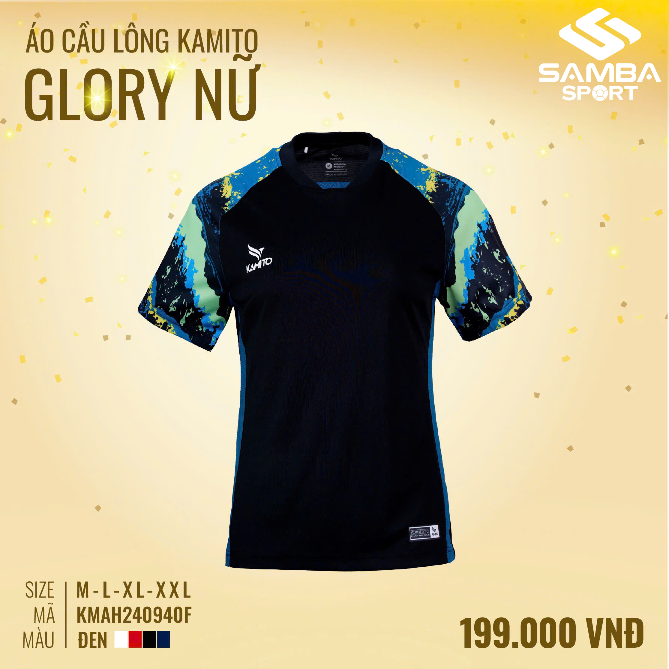 Áo thể thao nữ Kamito Glory