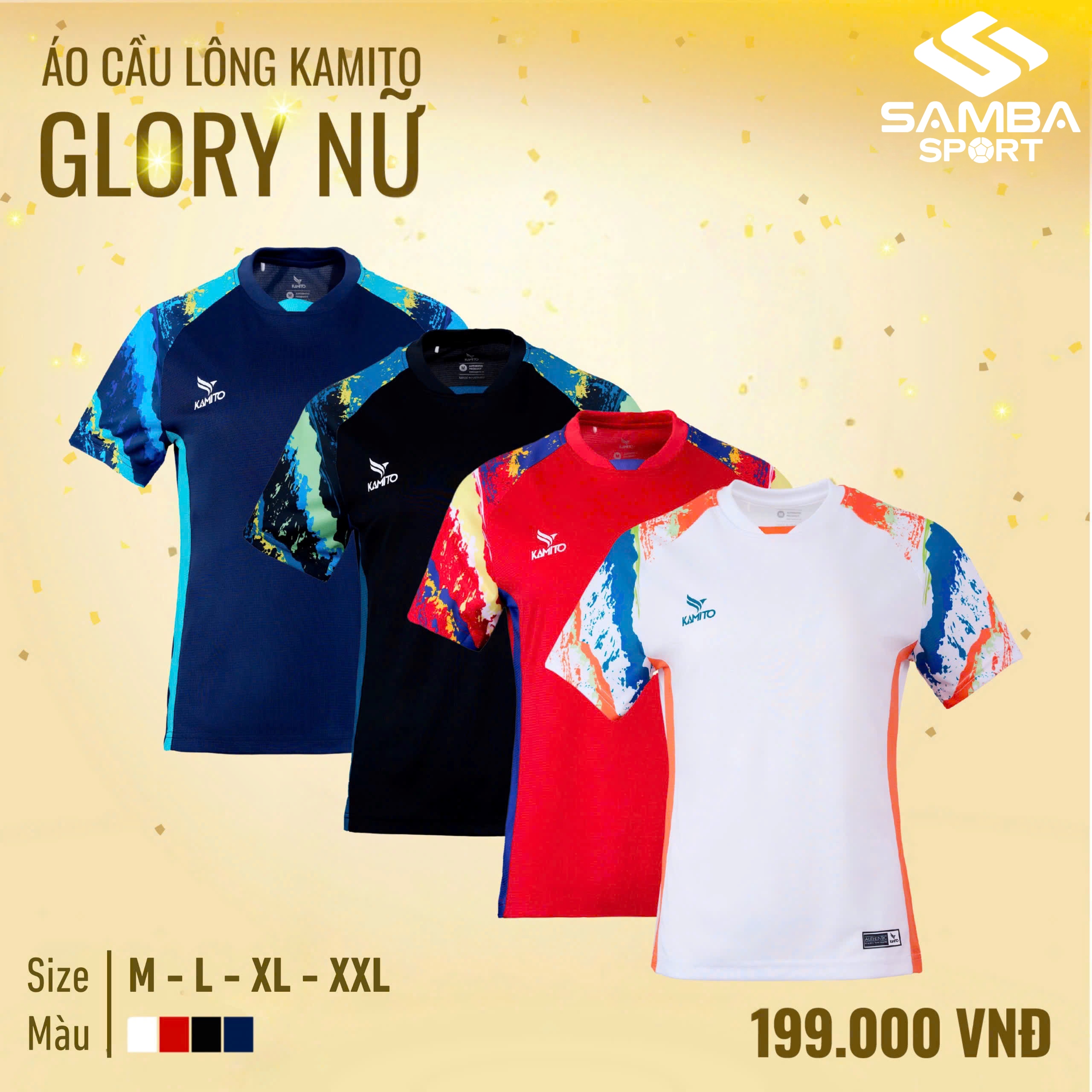 Áo thể thao nữ Kamito Glory