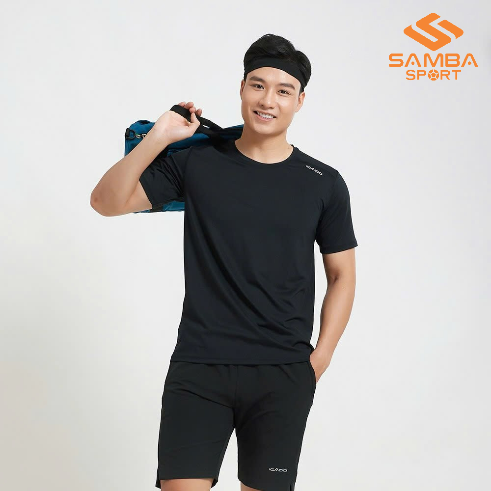 Áo cổ tròn nam Icado AT42