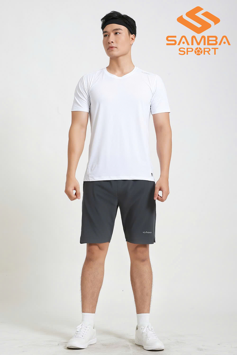 Áo cổ tròn nam Icado AT42