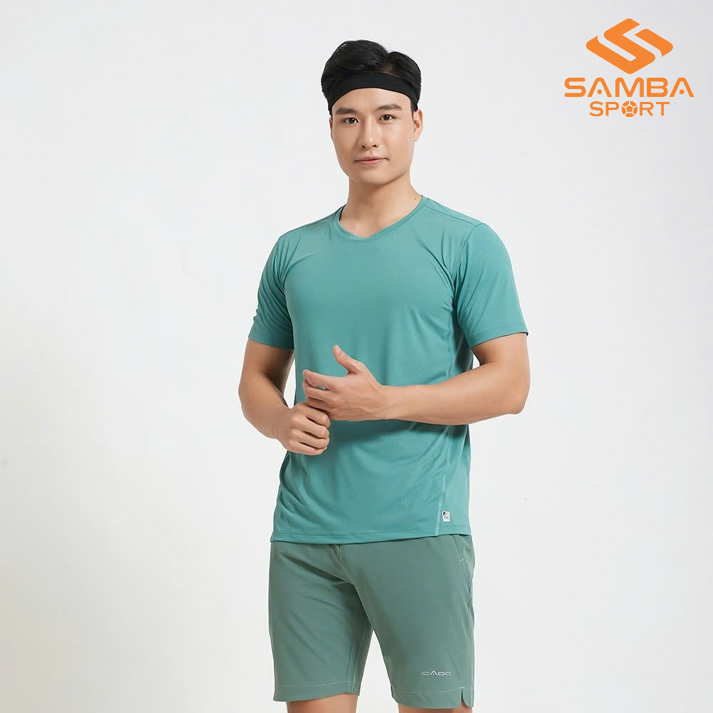 Áo cổ tròn nam Icado AT42