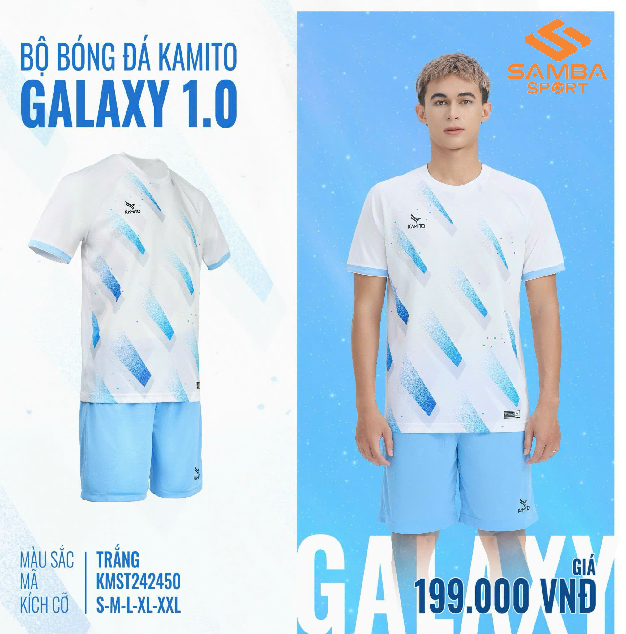 Quần áo bóng đá Kamito Galaxy 1.0