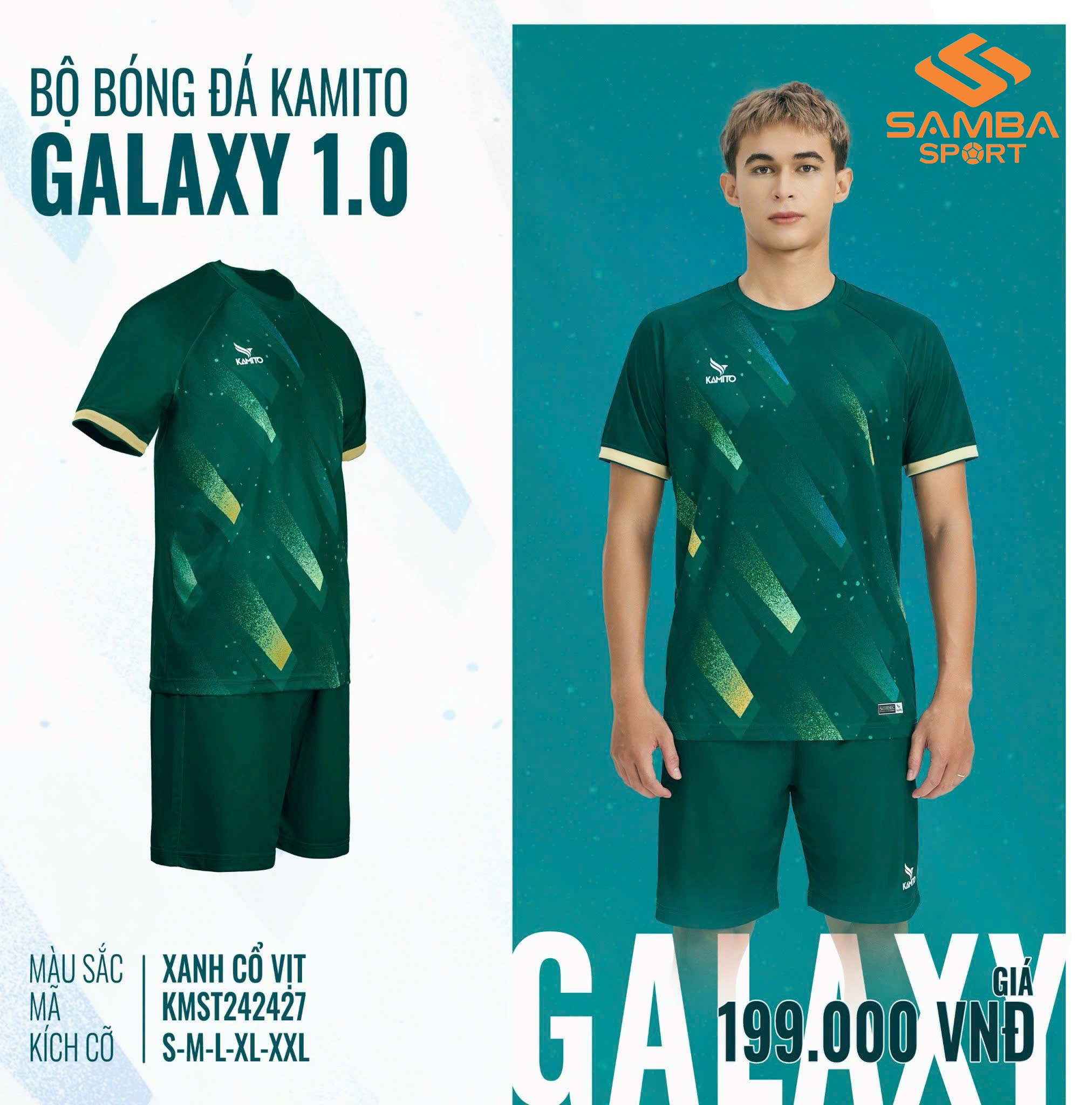 Quần áo bóng đá Kamito Galaxy 1.0