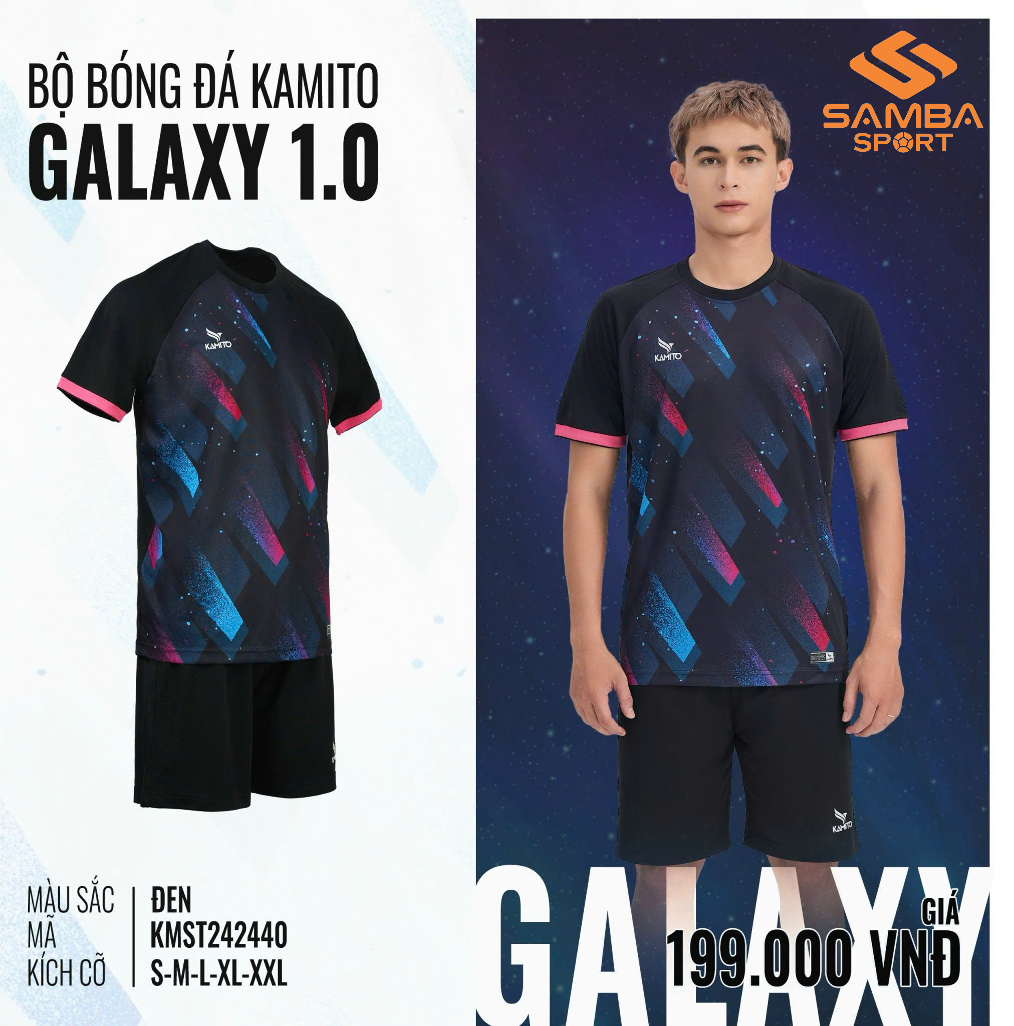 Quần áo bóng đá Kamito Galaxy 1.0