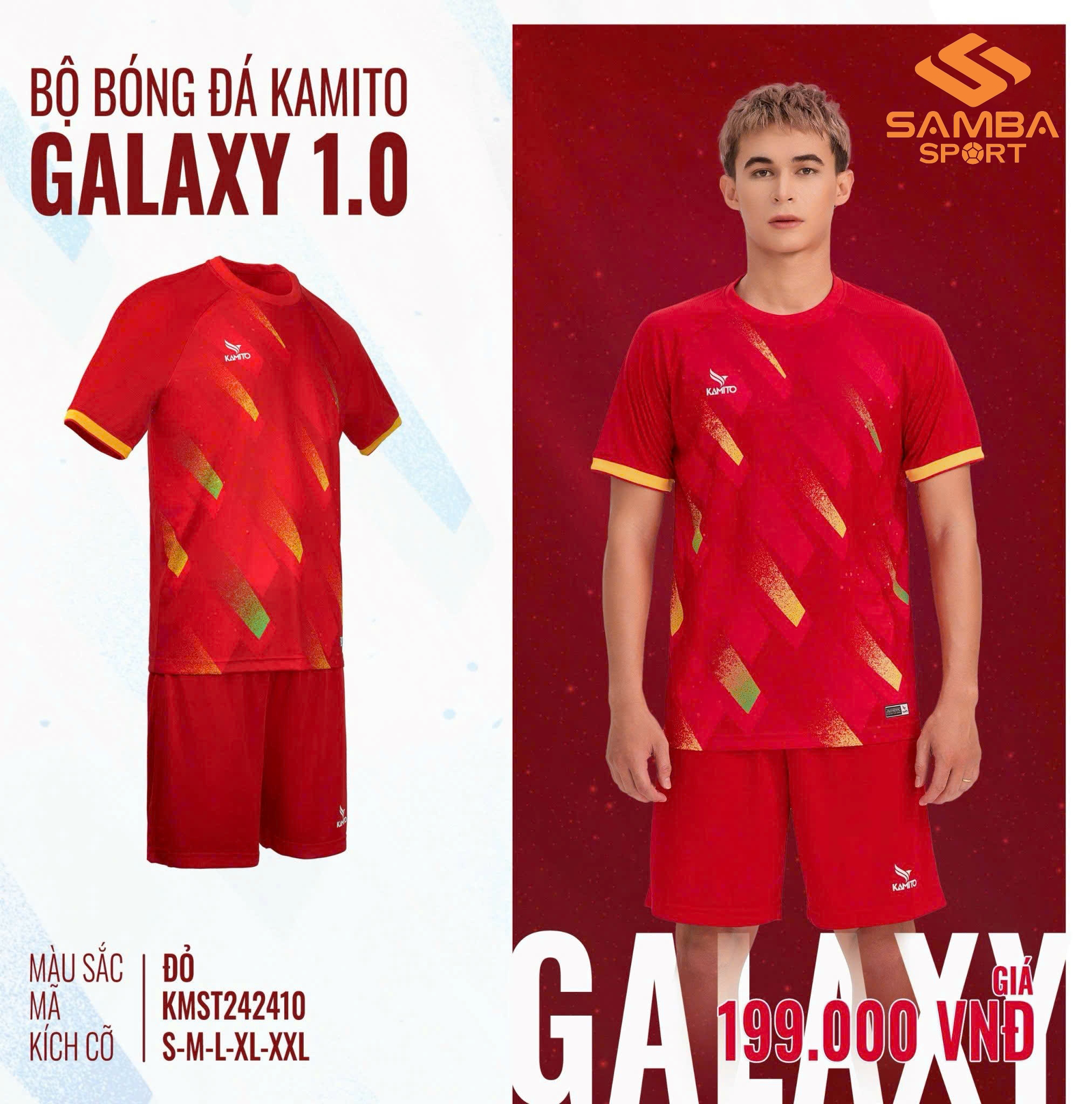 Quần áo bóng đá Kamito Galaxy 1.0