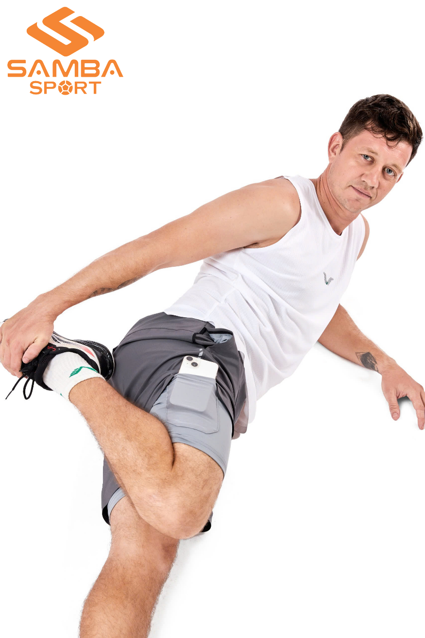 Quần đùi nam 2 lớp Vina Authentic QVN19