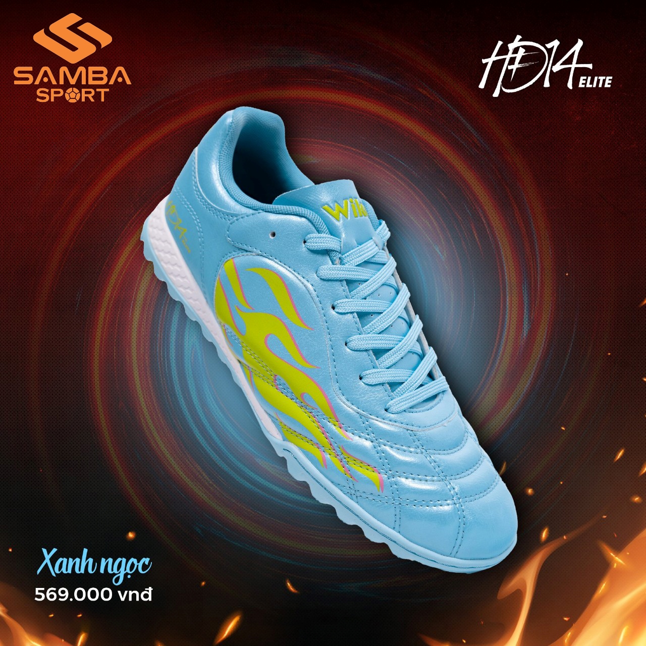 Giày bóng đá Wika HĐ14 Elite