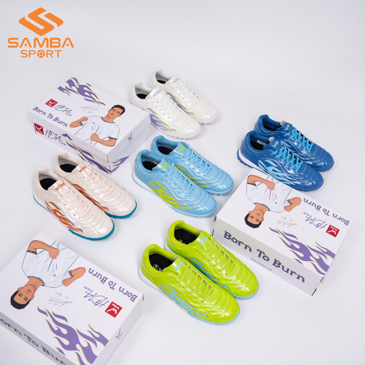 Giày bóng đá Wika HĐ14 Elite