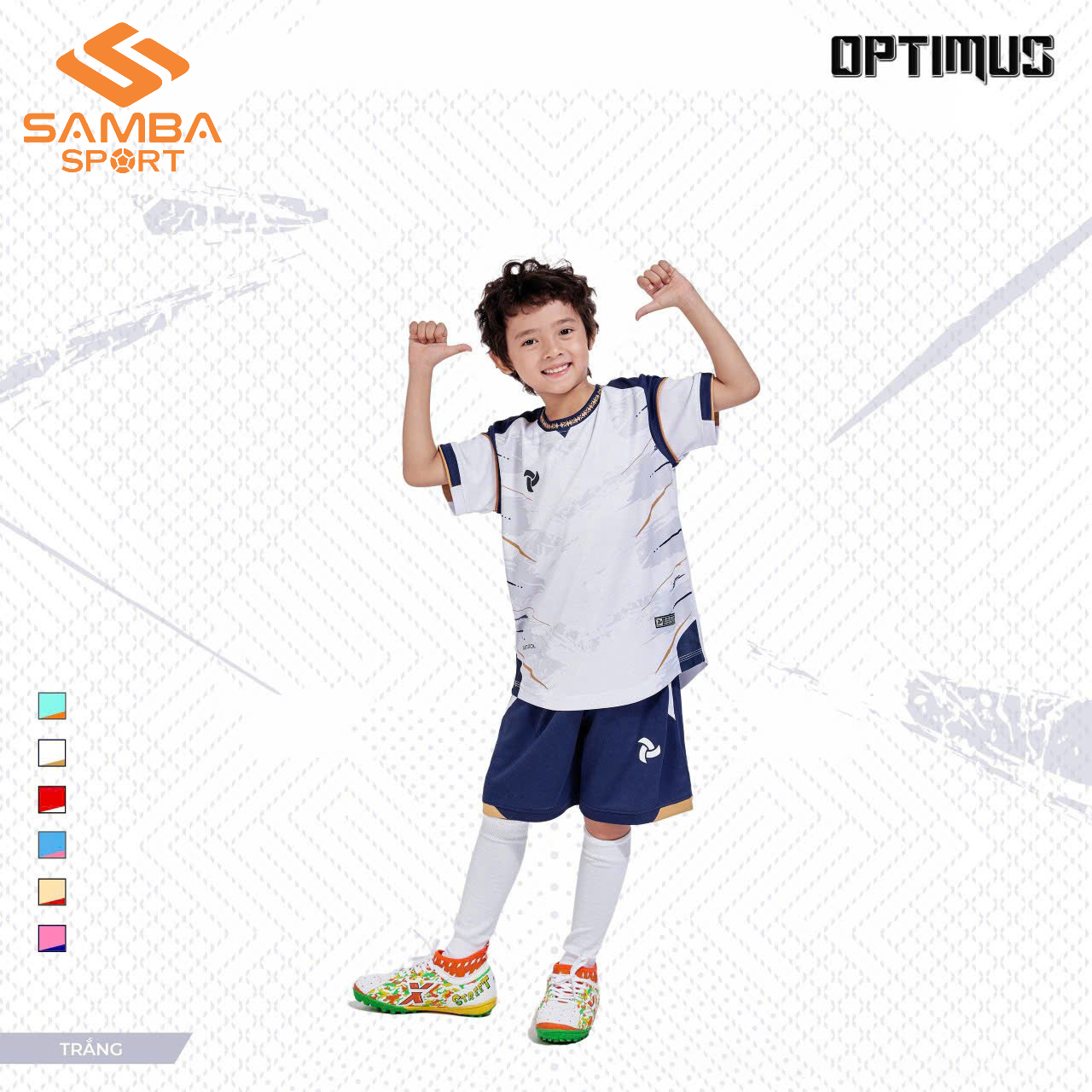 Quần áo bóng đá trẻ em Justplay Optimus