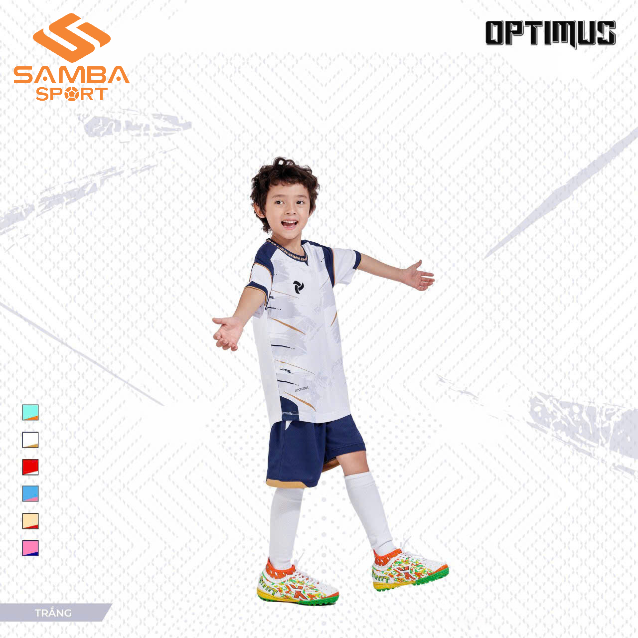 Quần áo bóng đá trẻ em Justplay Optimus