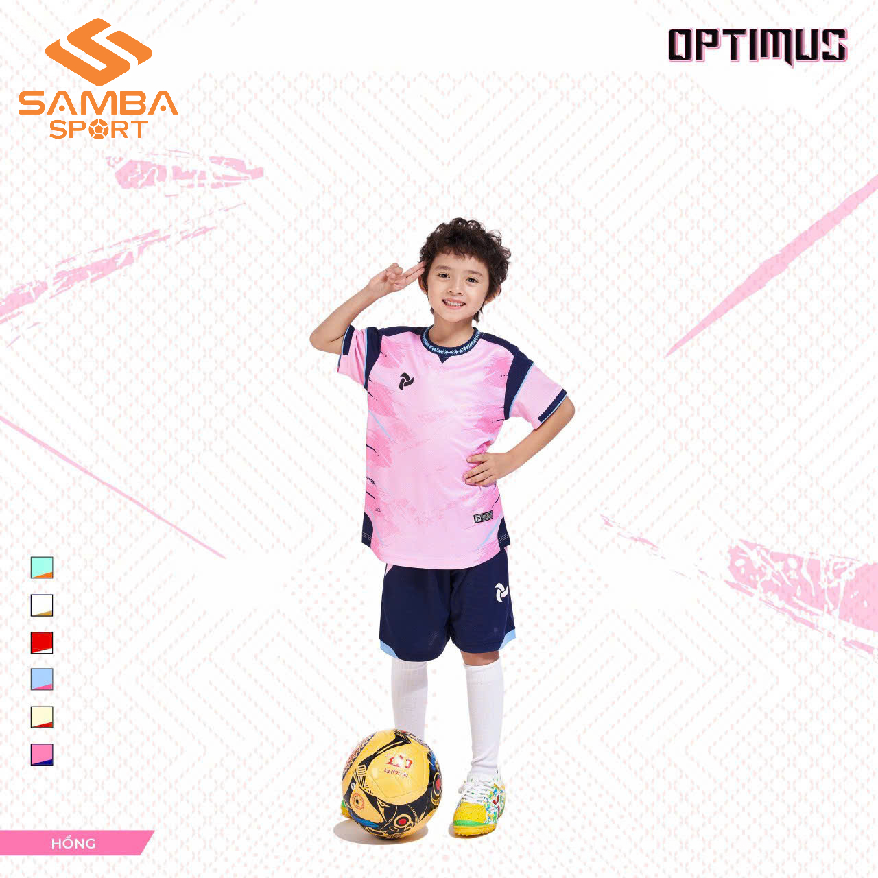 Quần áo bóng đá trẻ em Justplay Optimus